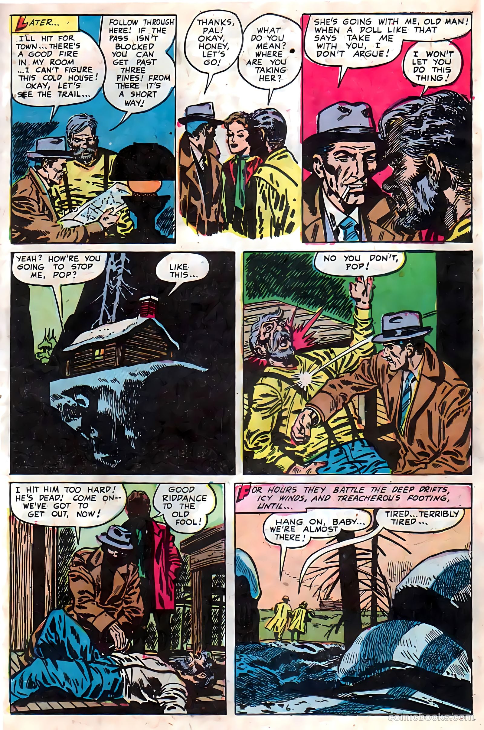 Adventures into Darkness #14 (1954) — page 23 of 36