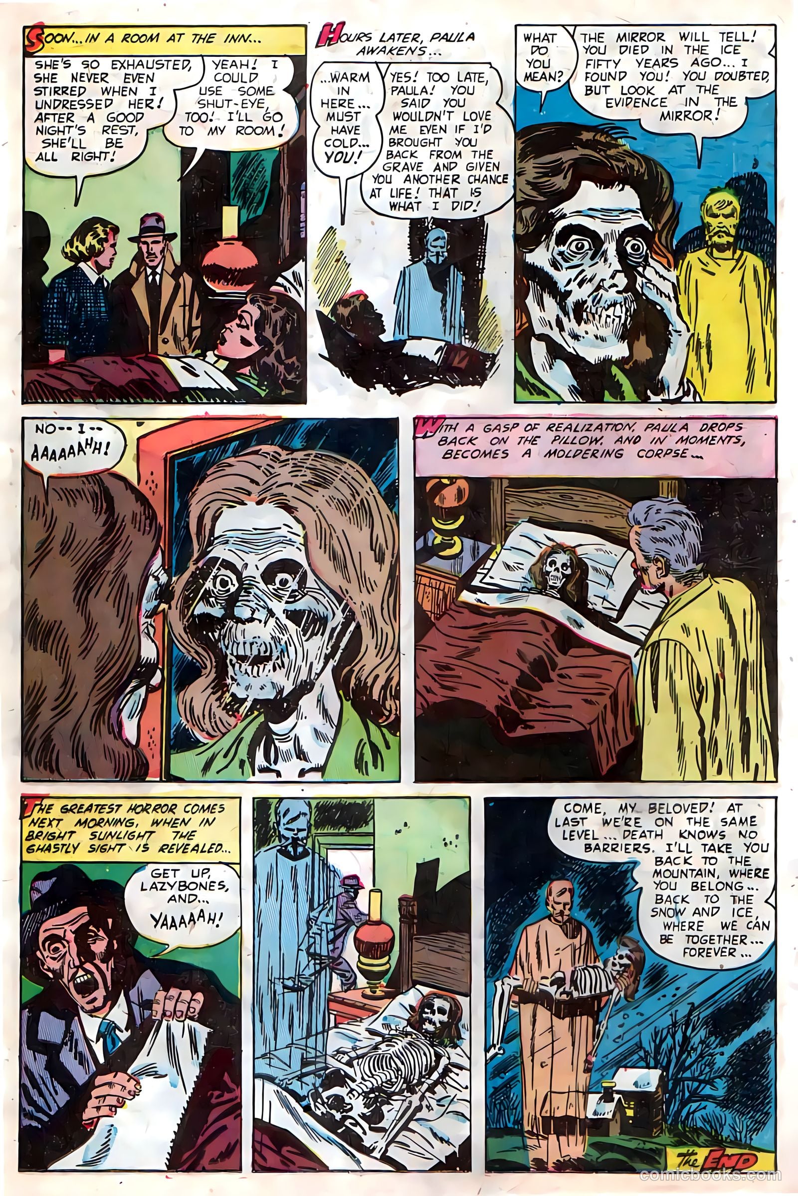 Adventures into Darkness #14 (1954) — page 24 of 36