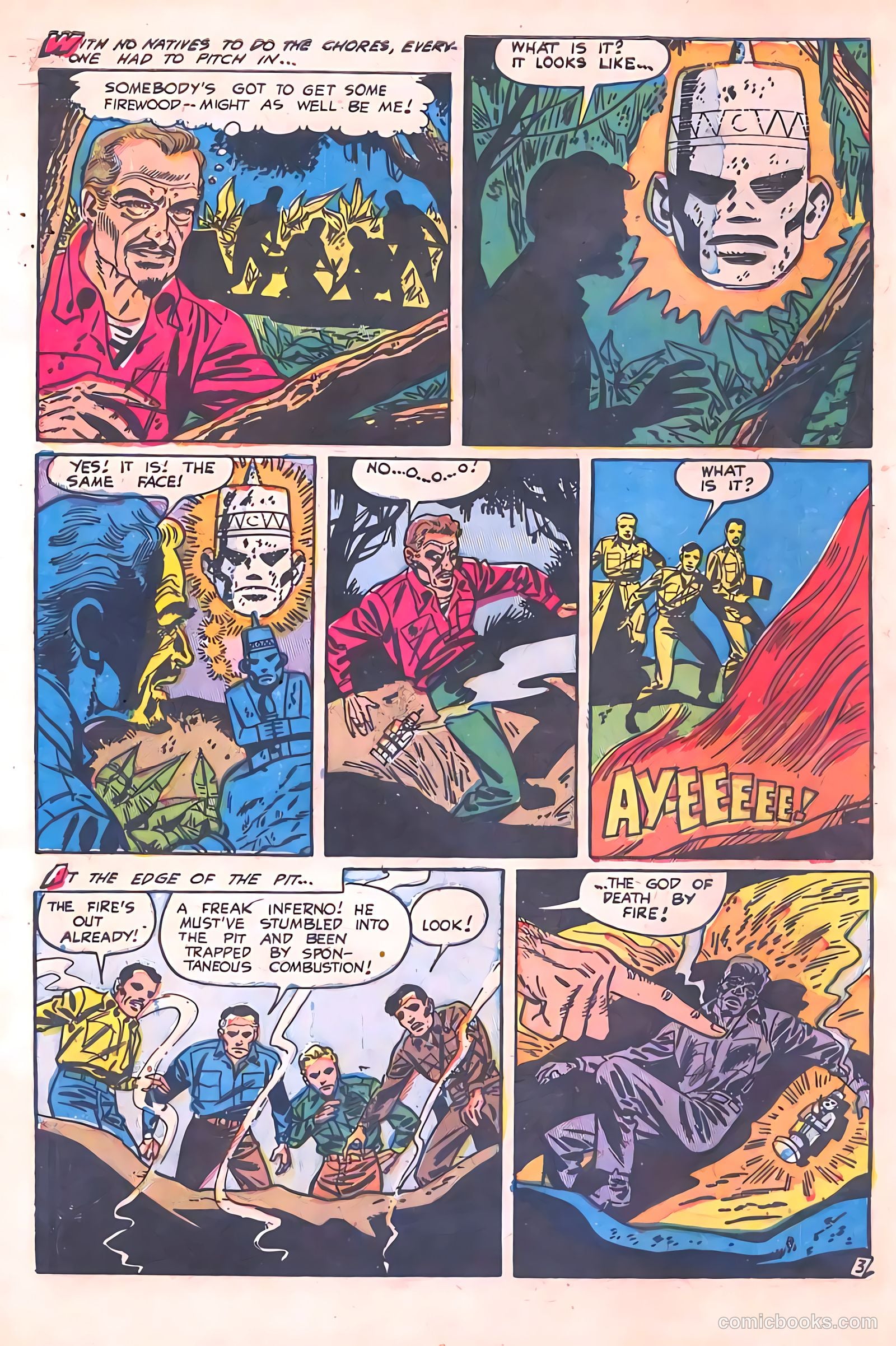Adventures into Darkness #14 (1954) — page 28 of 36