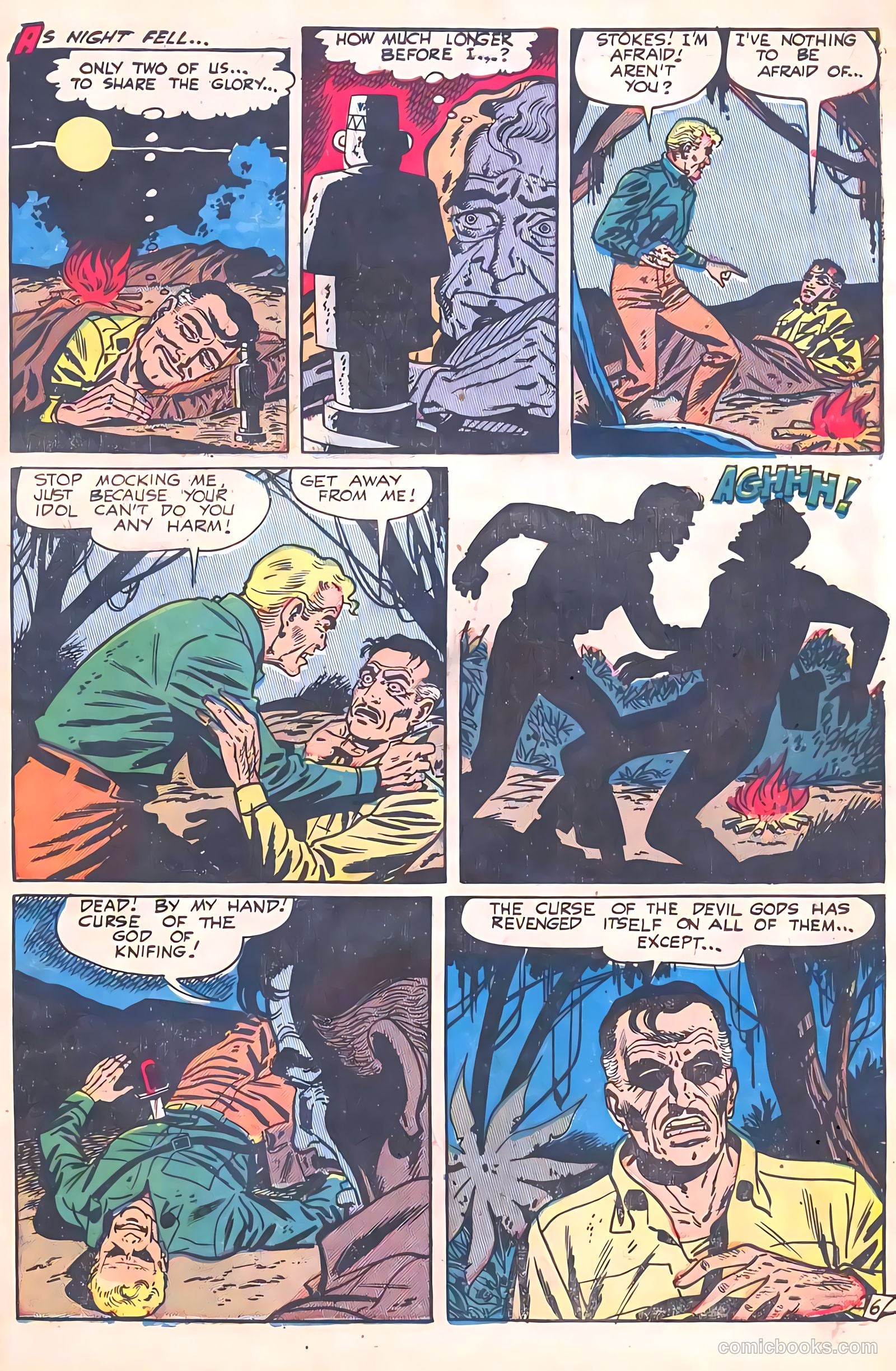Adventures into Darkness #14 (1954) — page 31 of 36
