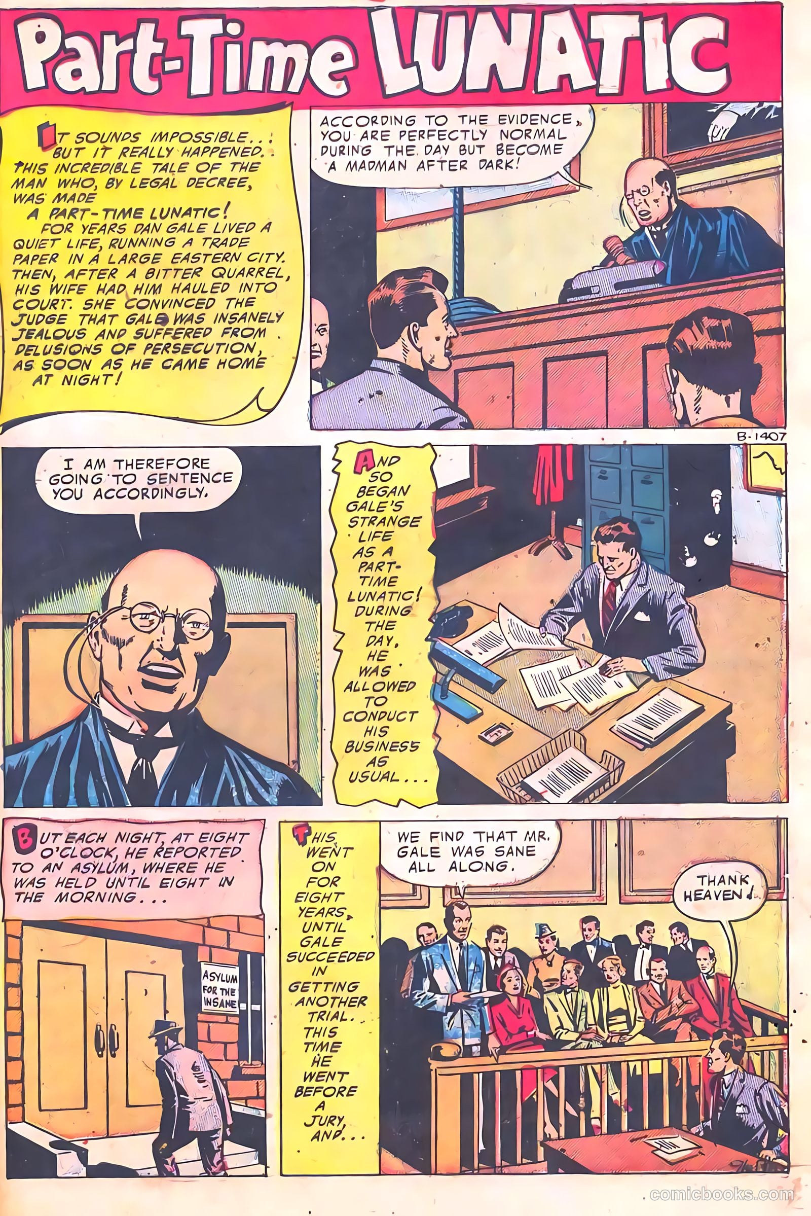 Adventures into Darkness #14 (1954) — page 33 of 36