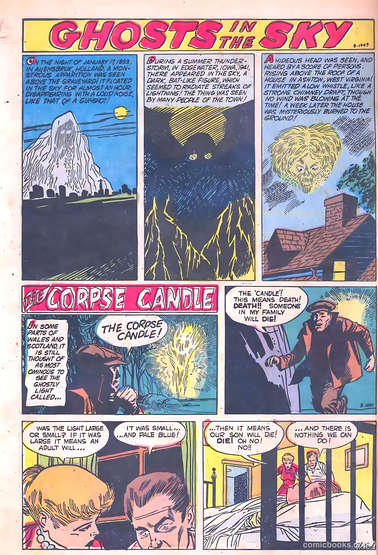 Adventures into Darkness #14 (1954) — page 34 of 36