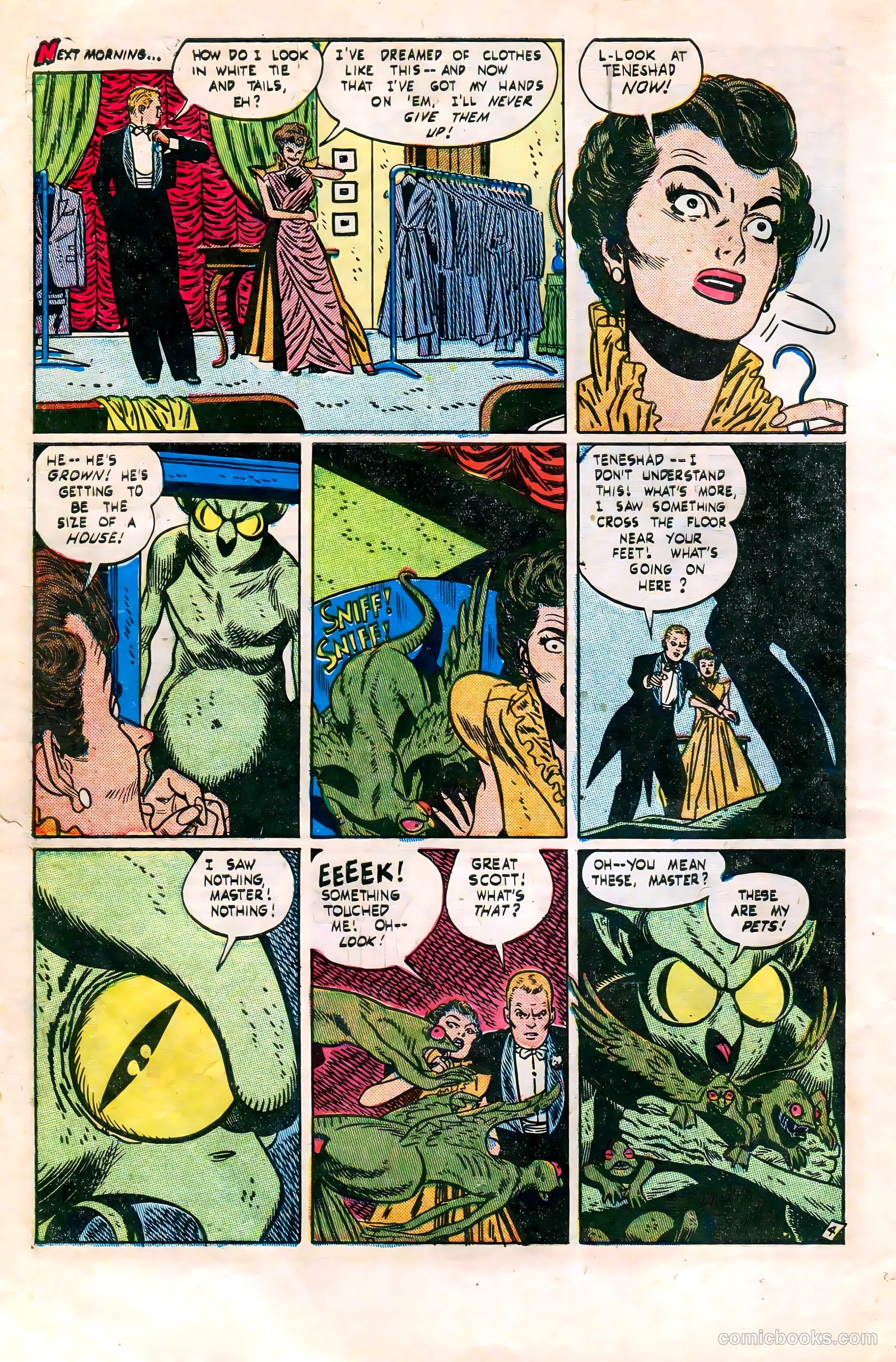 Adventures into Darkness #5 (1952) — page 6 of 36