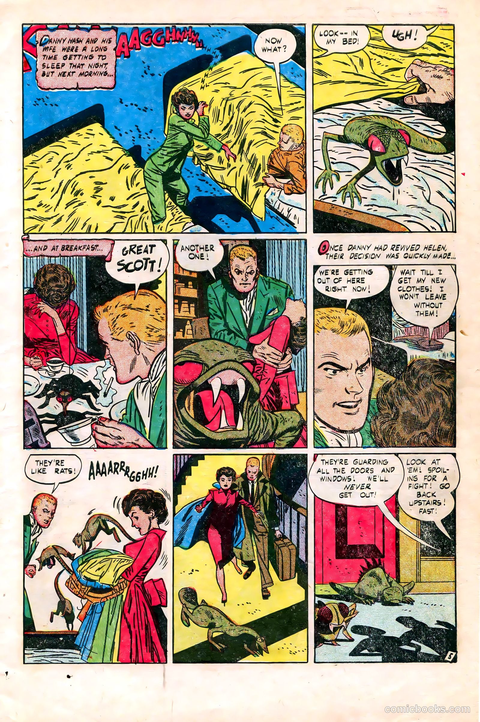 Adventures into Darkness #5 (1952) — page 7 of 36