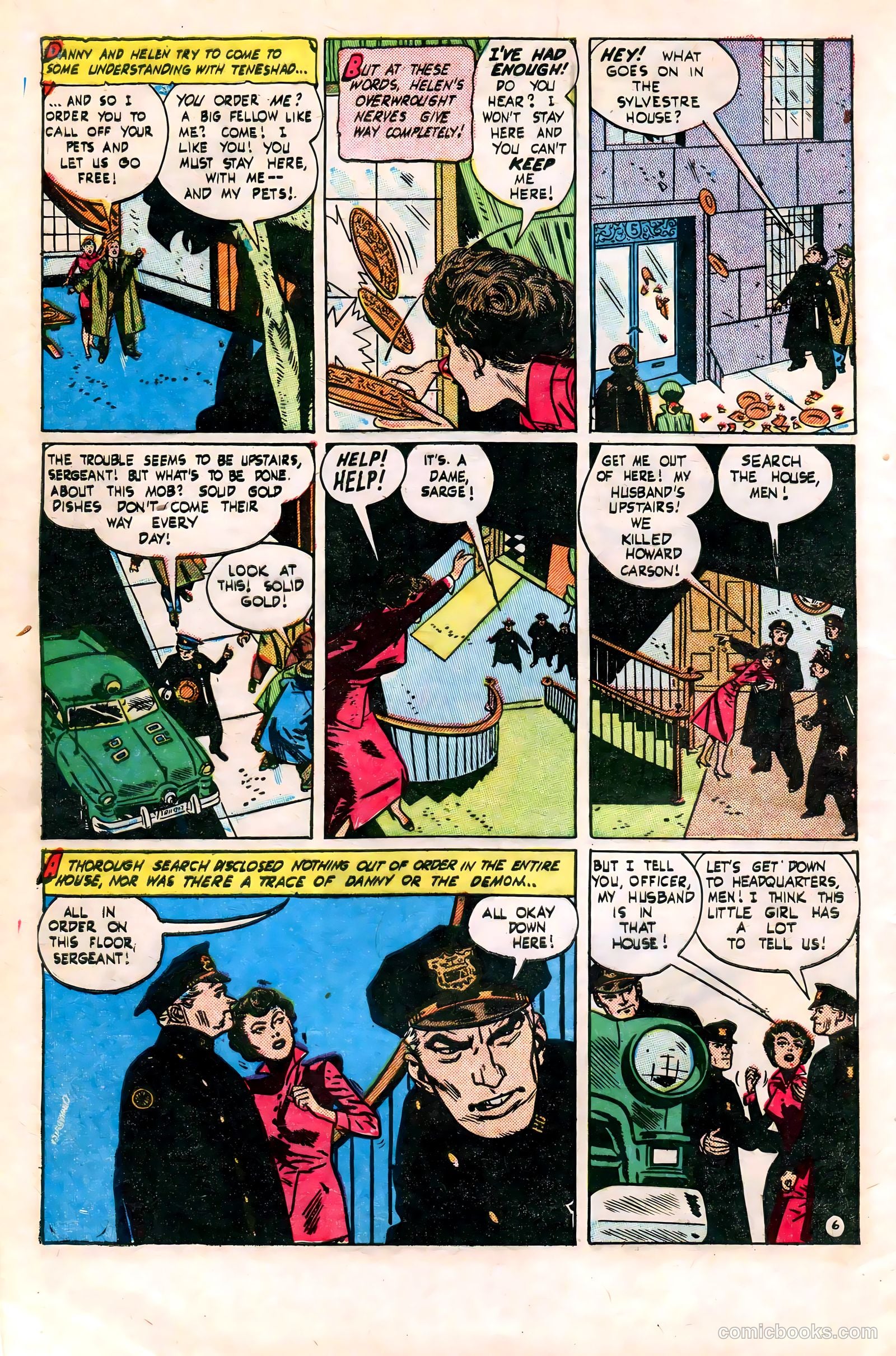 Adventures into Darkness #5 (1952) — page 8 of 36