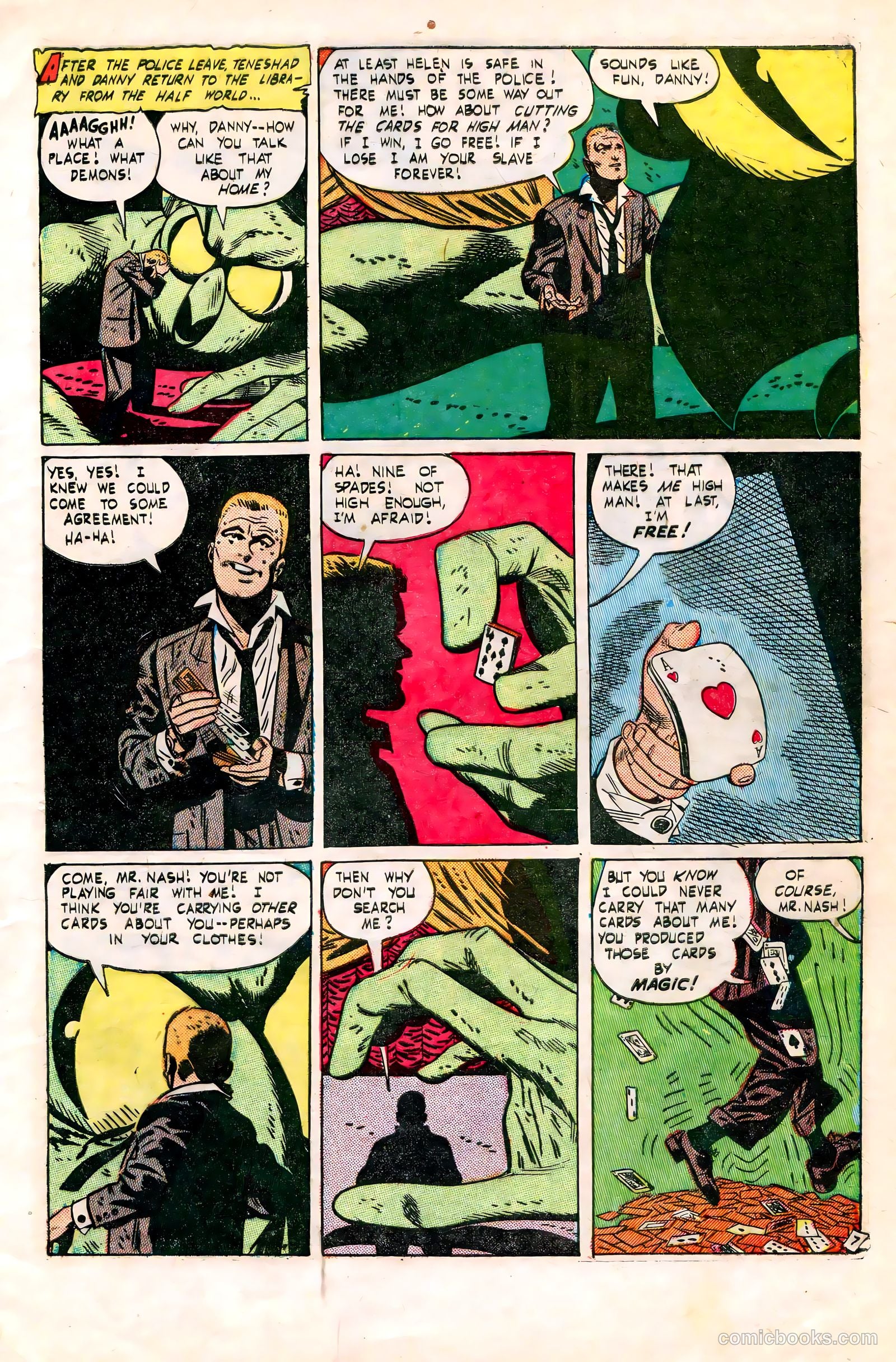 Adventures into Darkness #5 (1952) — page 9 of 36