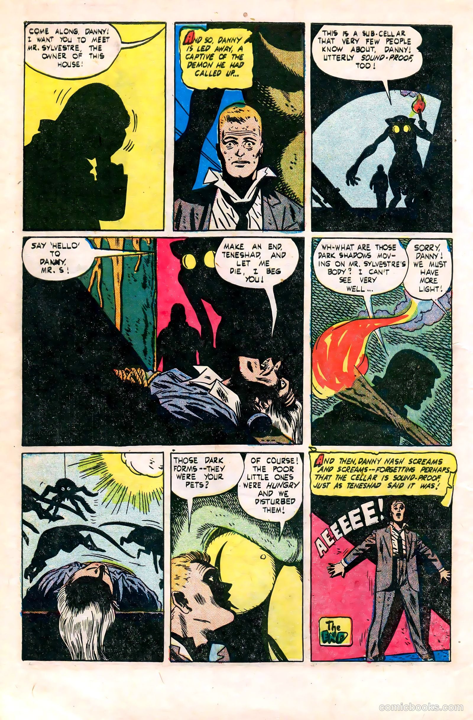 Adventures into Darkness #5 (1952) — page 10 of 36