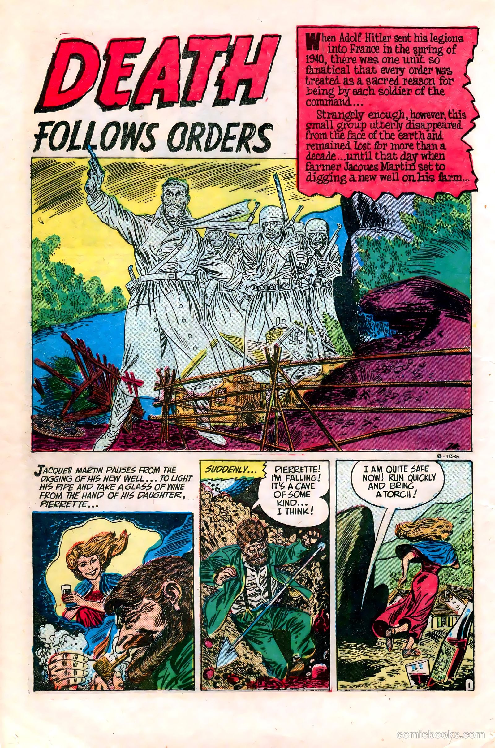 Adventures into Darkness #5 (1952) — page 12 of 36