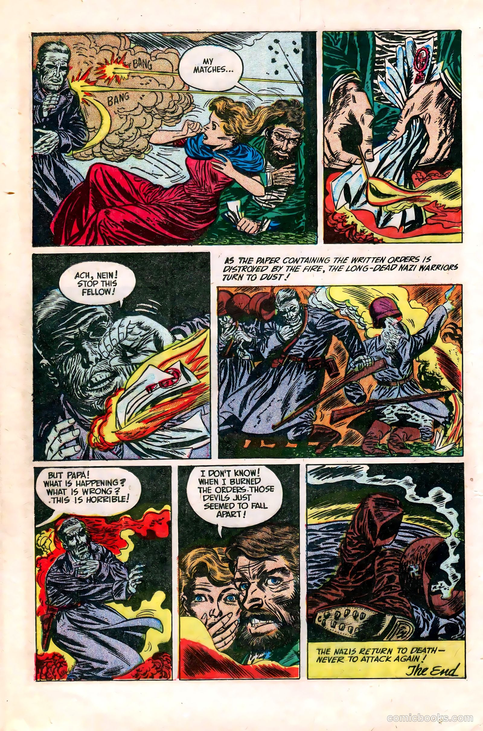 Adventures into Darkness #5 (1952) — page 16 of 36