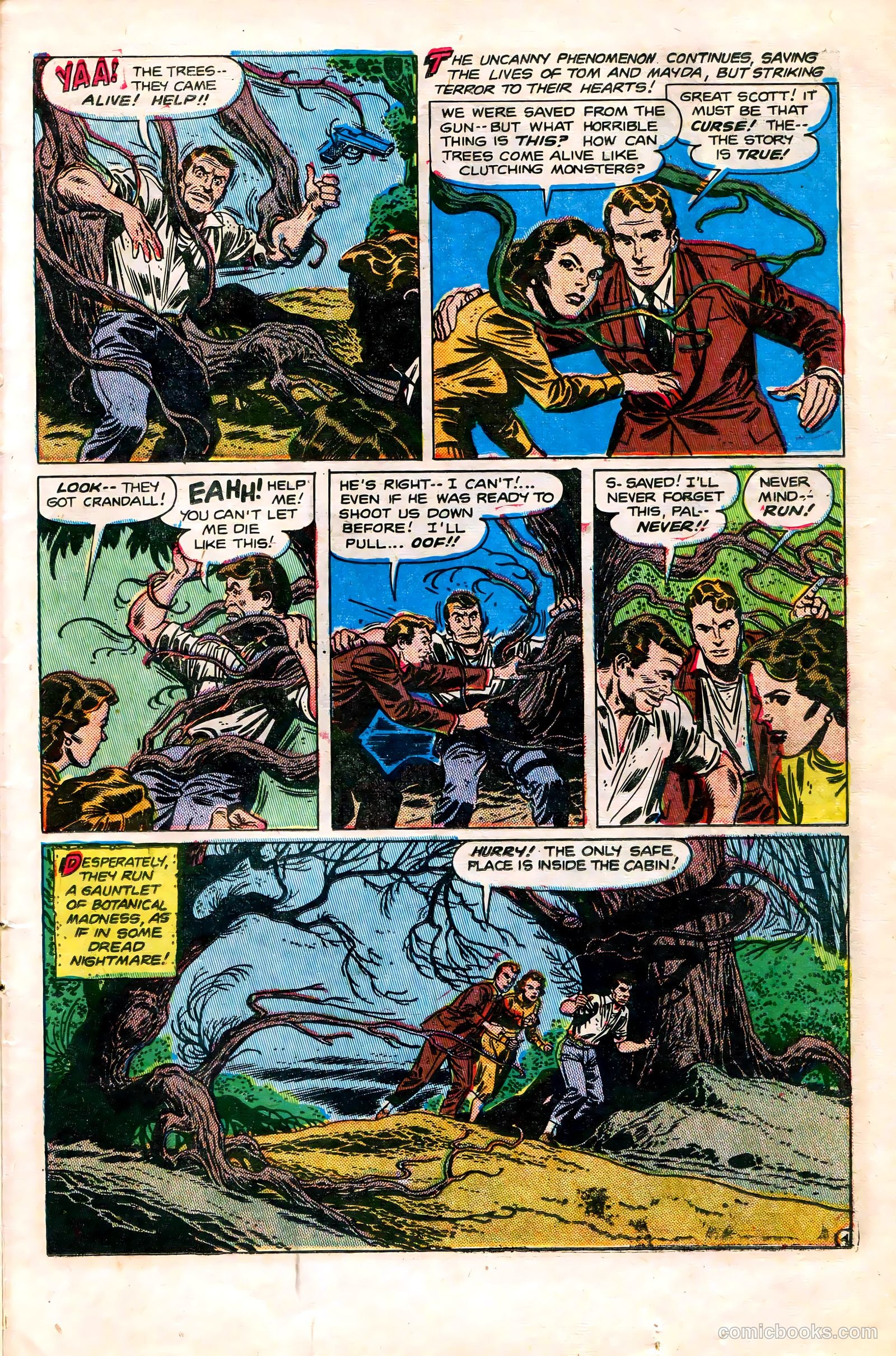Adventures into Darkness #5 (1952) — page 23 of 36