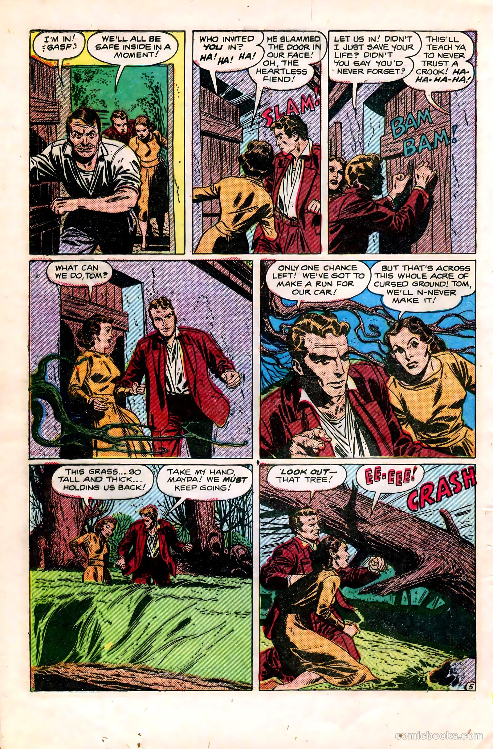 Adventures into Darkness #5 (1952) — page 24 of 36