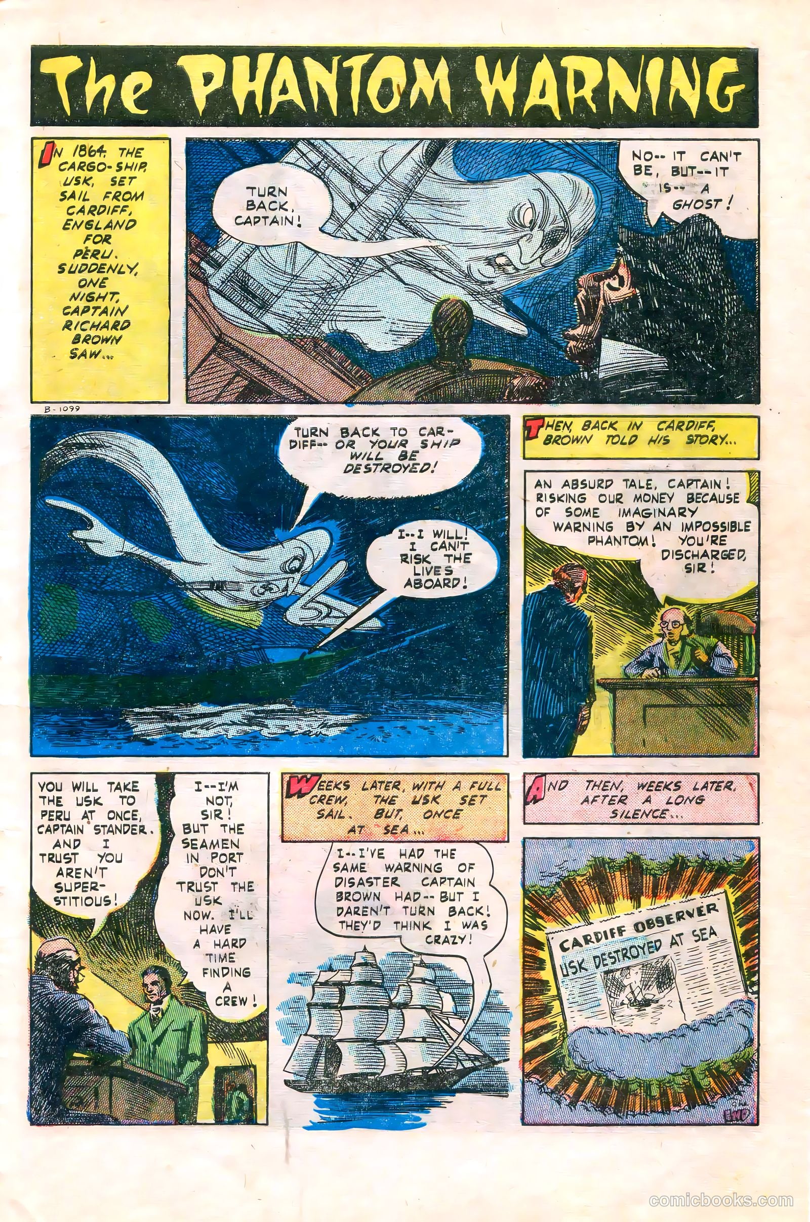 Adventures into Darkness #5 (1952) — page 27 of 36