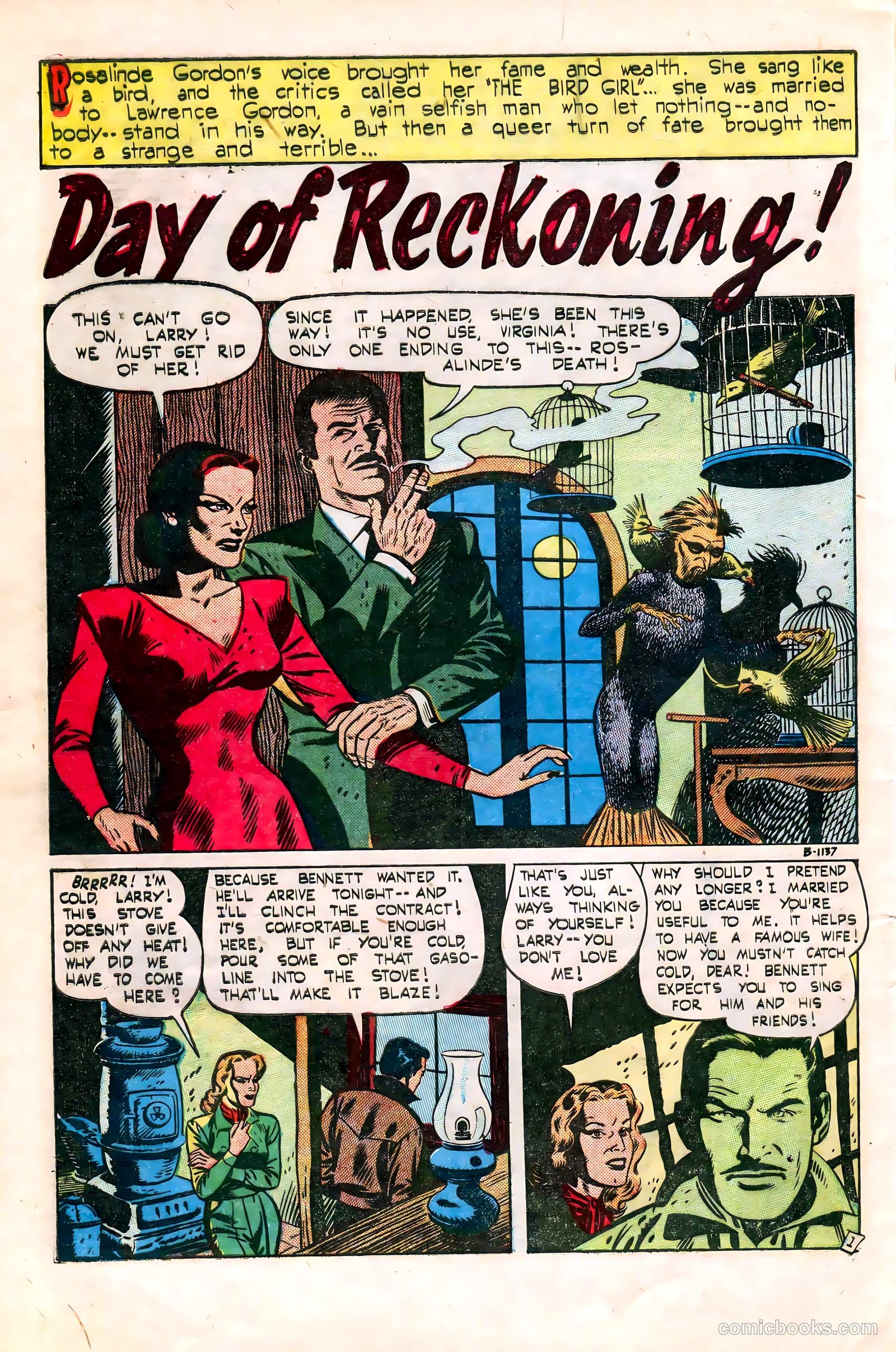 Adventures into Darkness #5 (1952) — page 28 of 36
