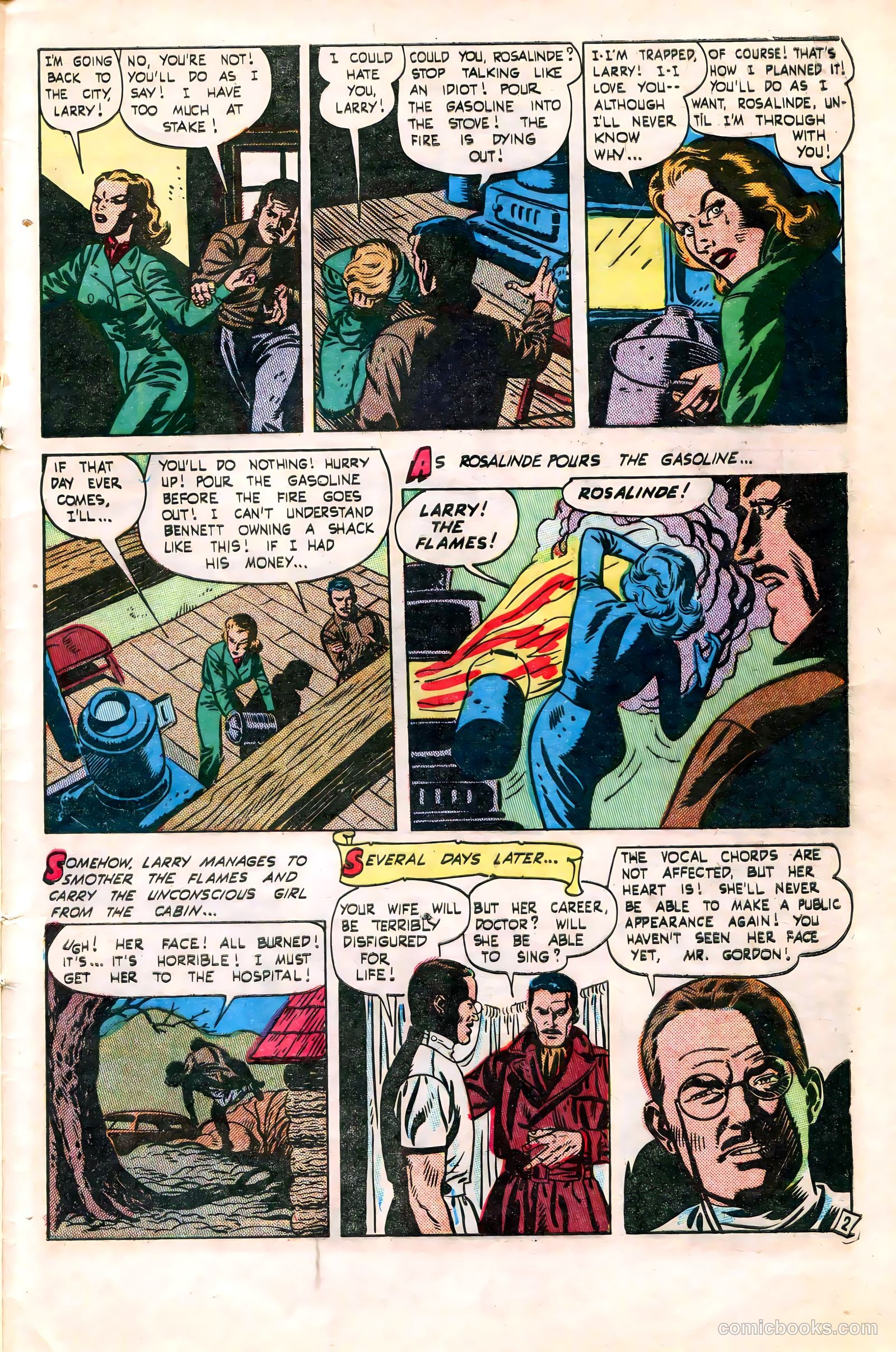 Adventures into Darkness #5 (1952) — page 29 of 36