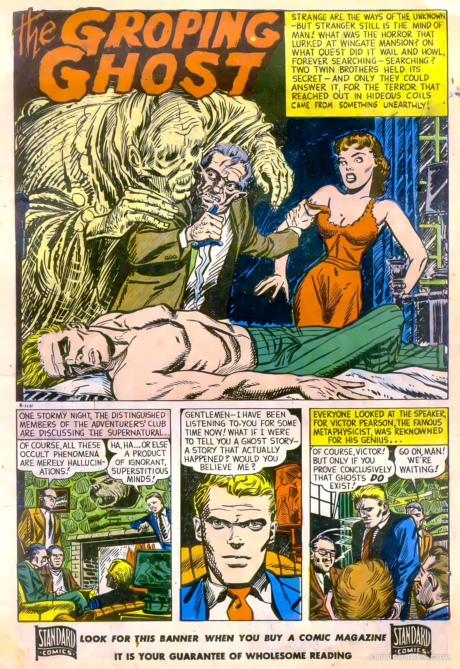Adventures into Darkness #6 (1952) — page 4 of 37