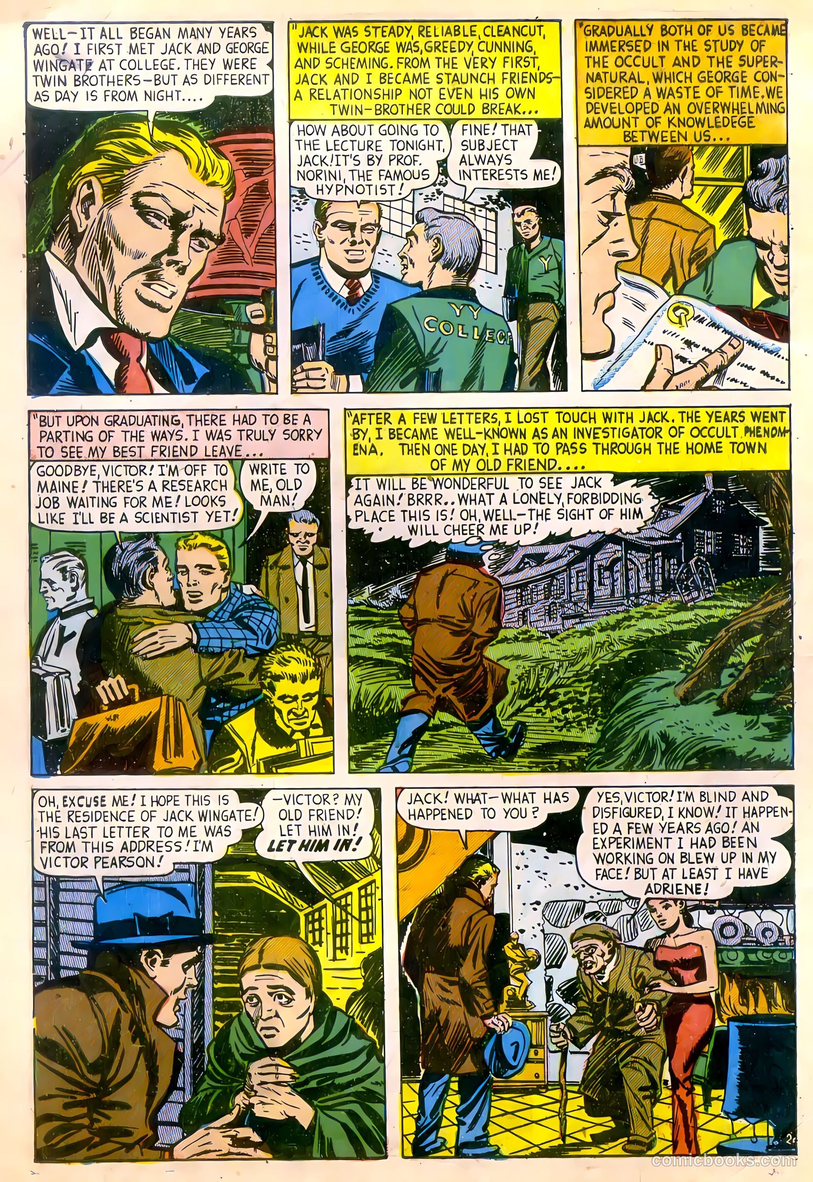 Adventures into Darkness #6 (1952) — page 5 of 37