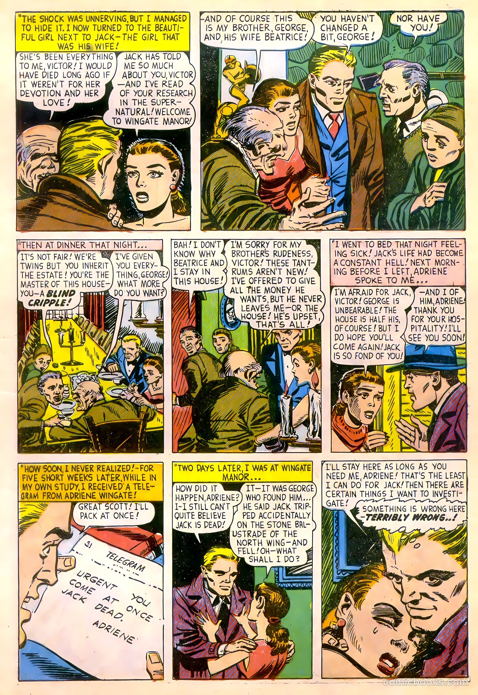 Adventures into Darkness #6 (1952) — page 6 of 37