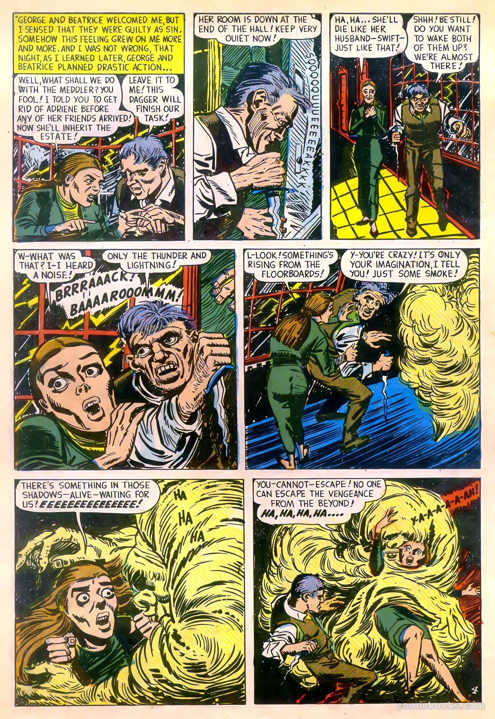 Adventures into Darkness #6 (1952) — page 7 of 37