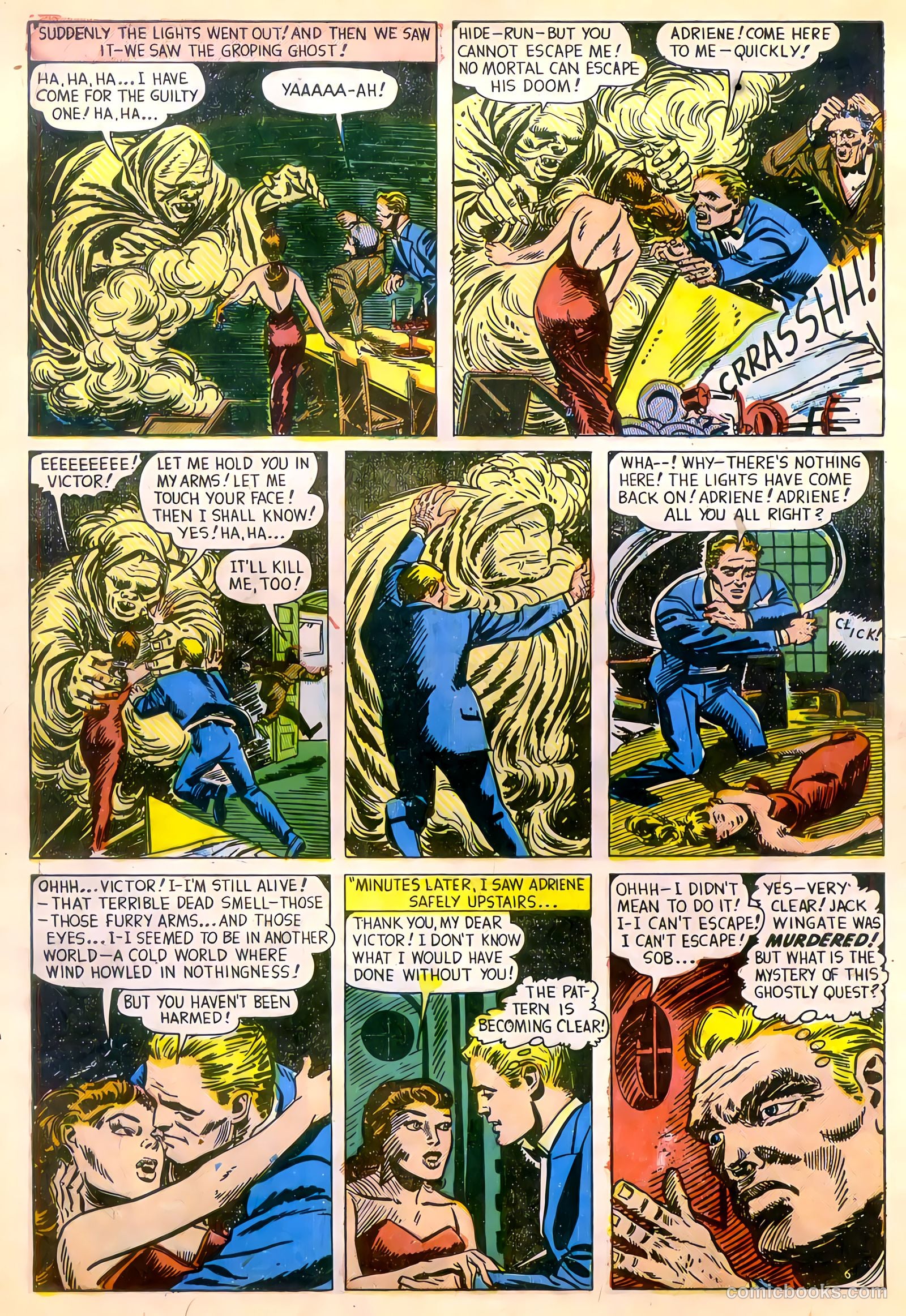 Adventures into Darkness #6 (1952) — page 9 of 37