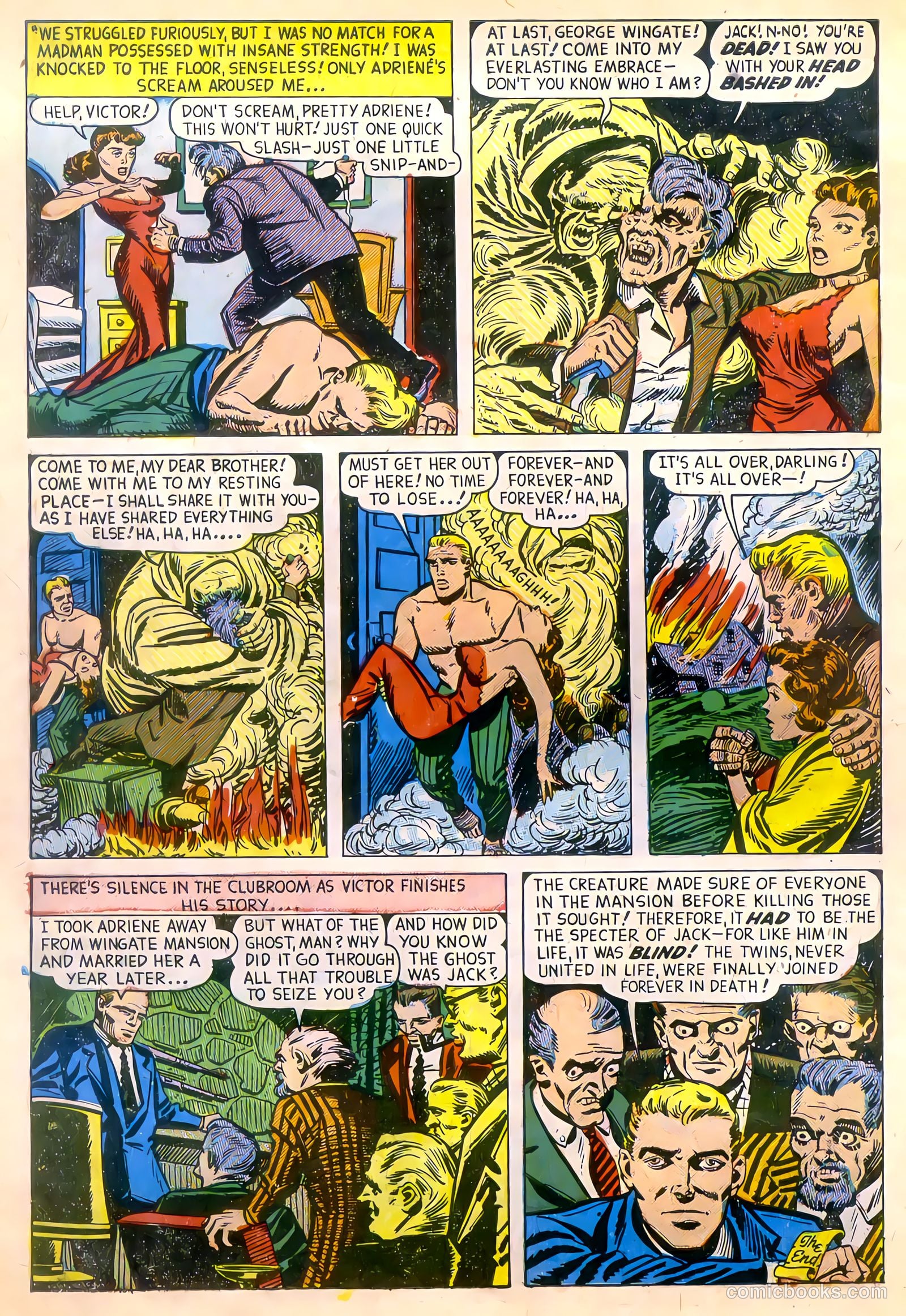 Adventures into Darkness #6 (1952) — page 11 of 37