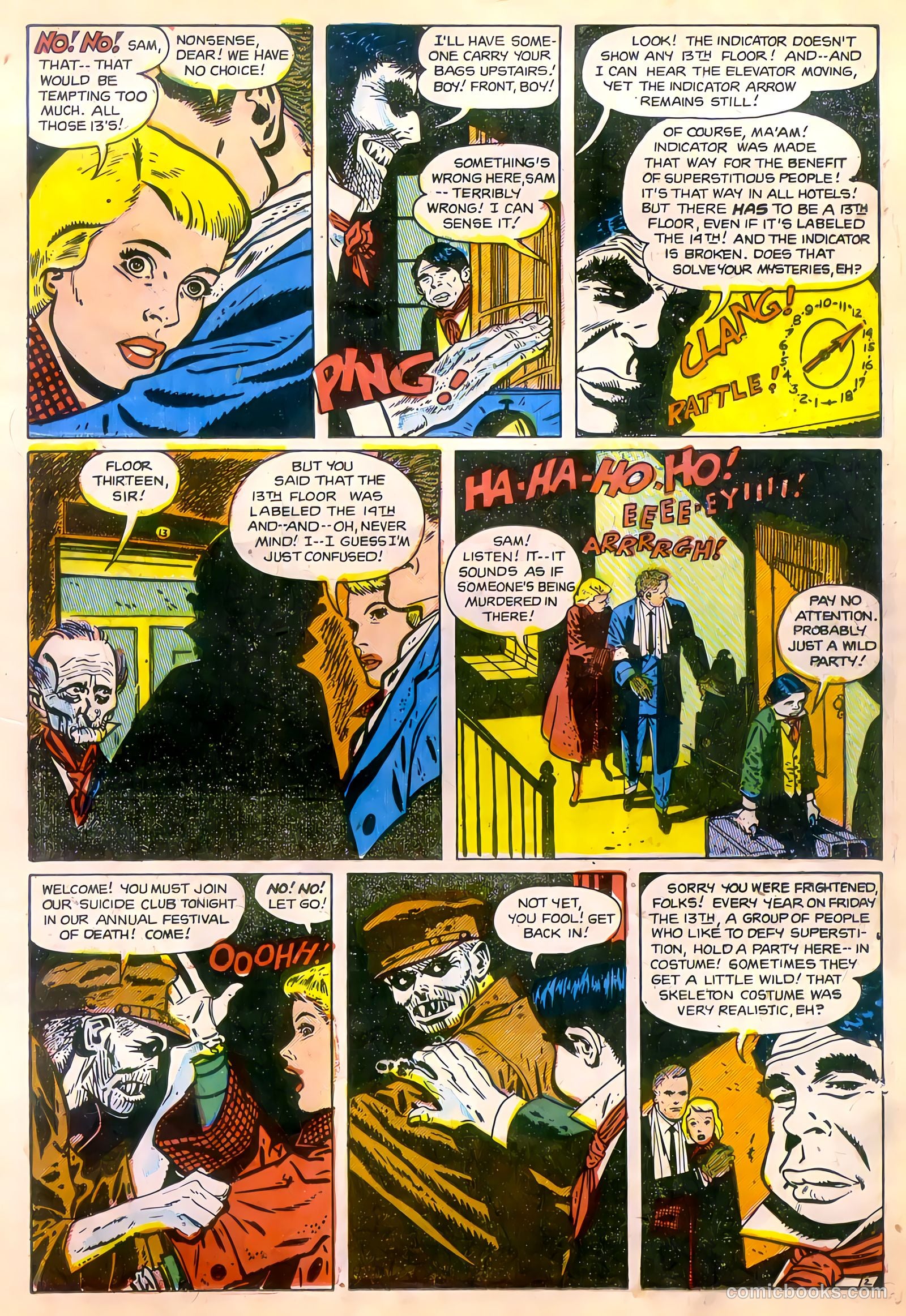 Adventures into Darkness #6 (1952) — page 14 of 37