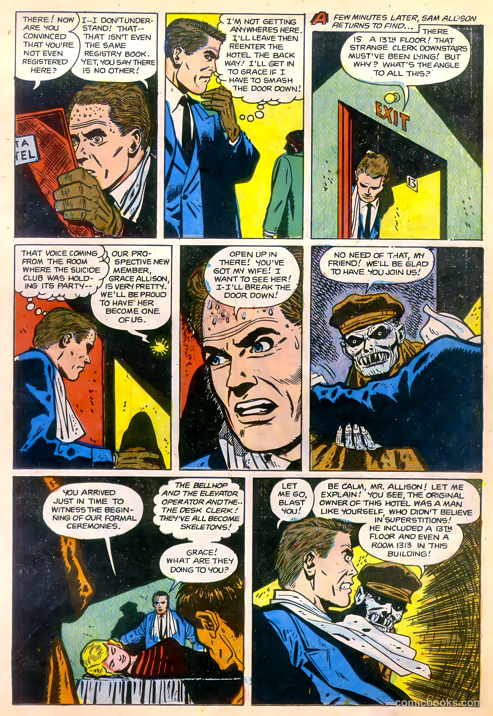 Adventures into Darkness #6 (1952) — page 16 of 37