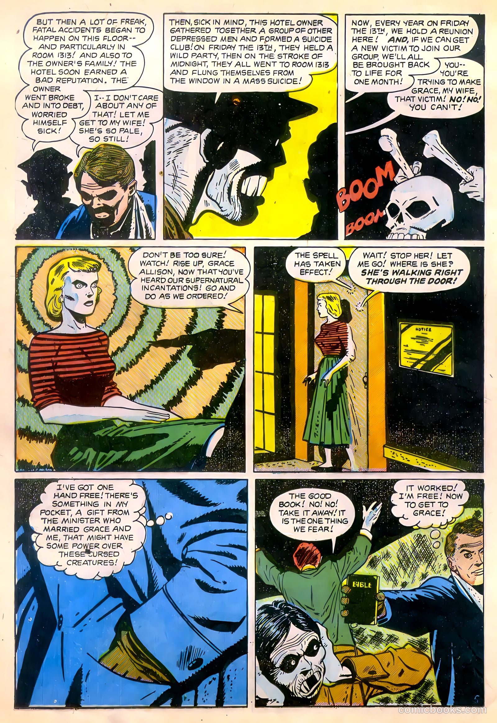 Adventures into Darkness #6 (1952) — page 17 of 37