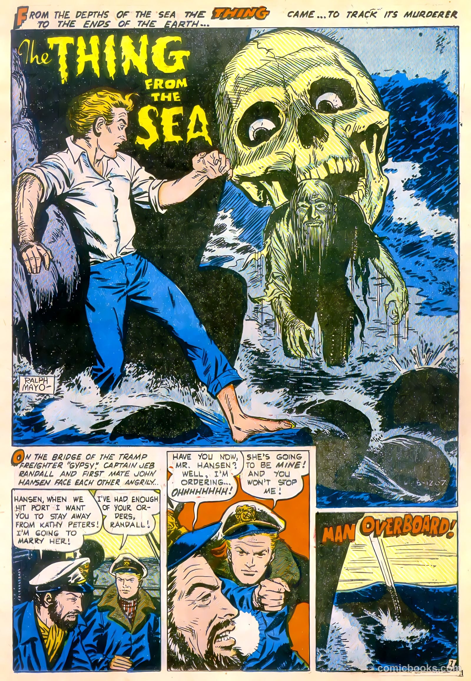 Adventures into Darkness #6 (1952) — page 20 of 37