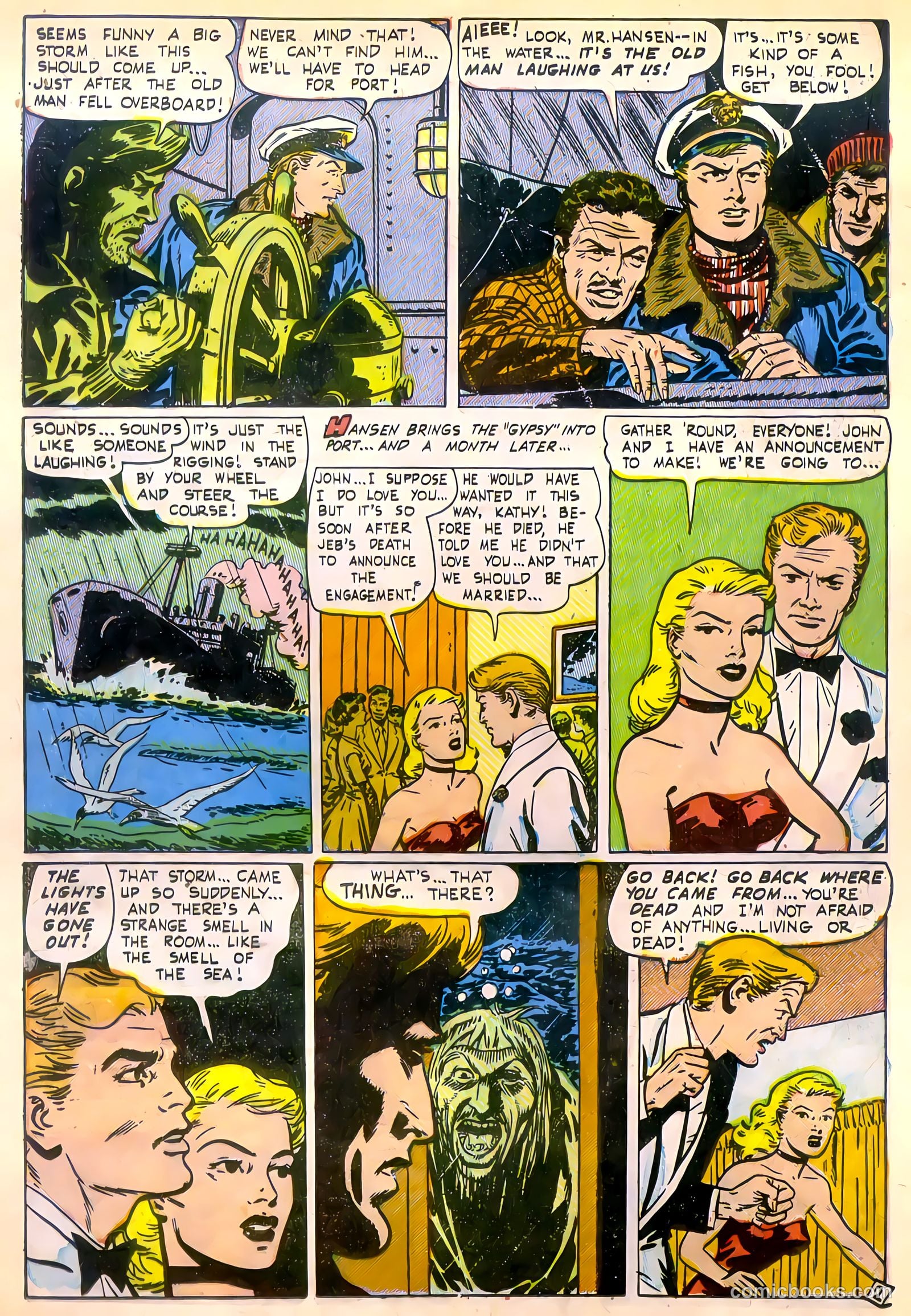Adventures into Darkness #6 (1952) — page 21 of 37