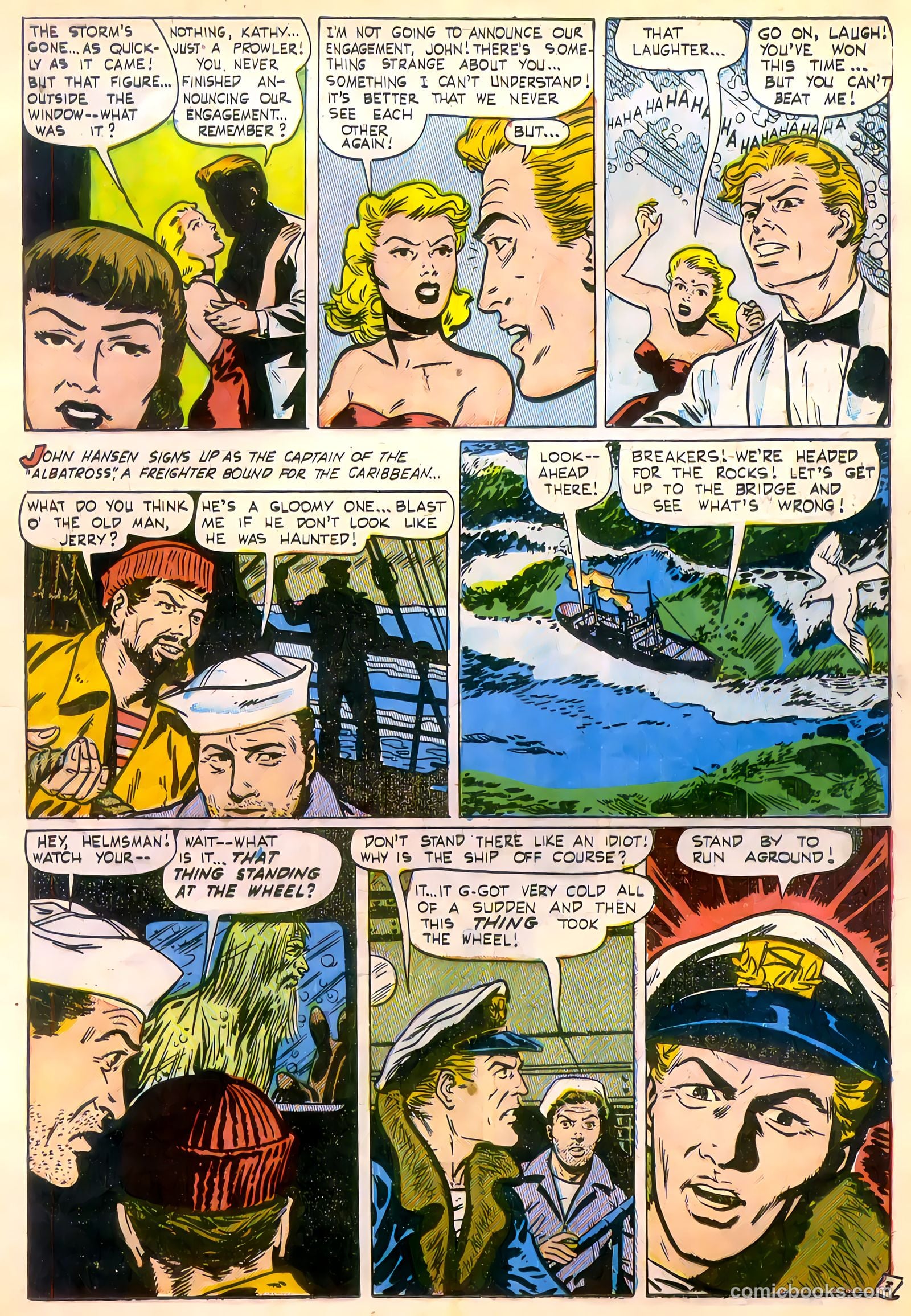 Adventures into Darkness #6 (1952) — page 22 of 37