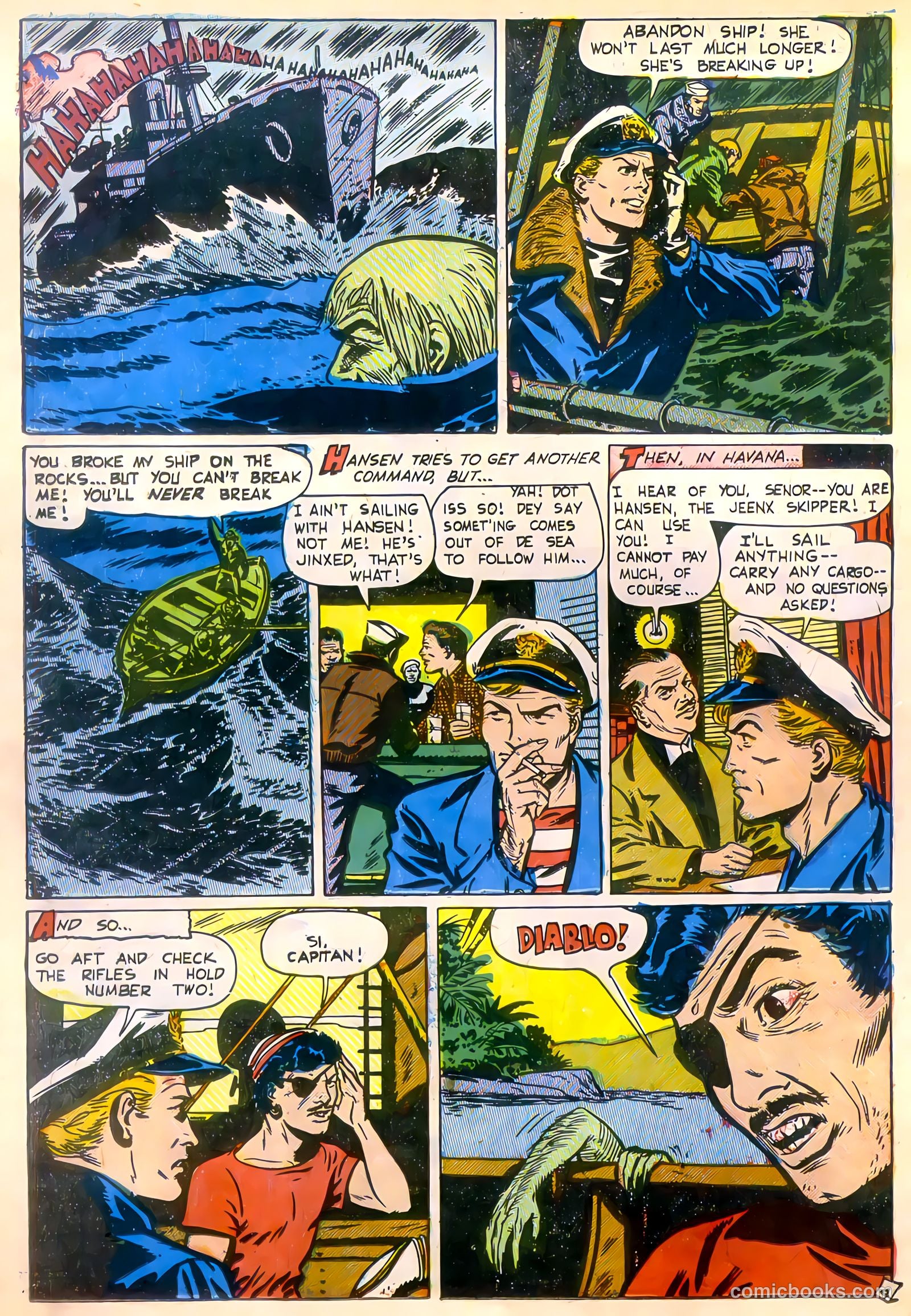Adventures into Darkness #6 (1952) — page 23 of 37