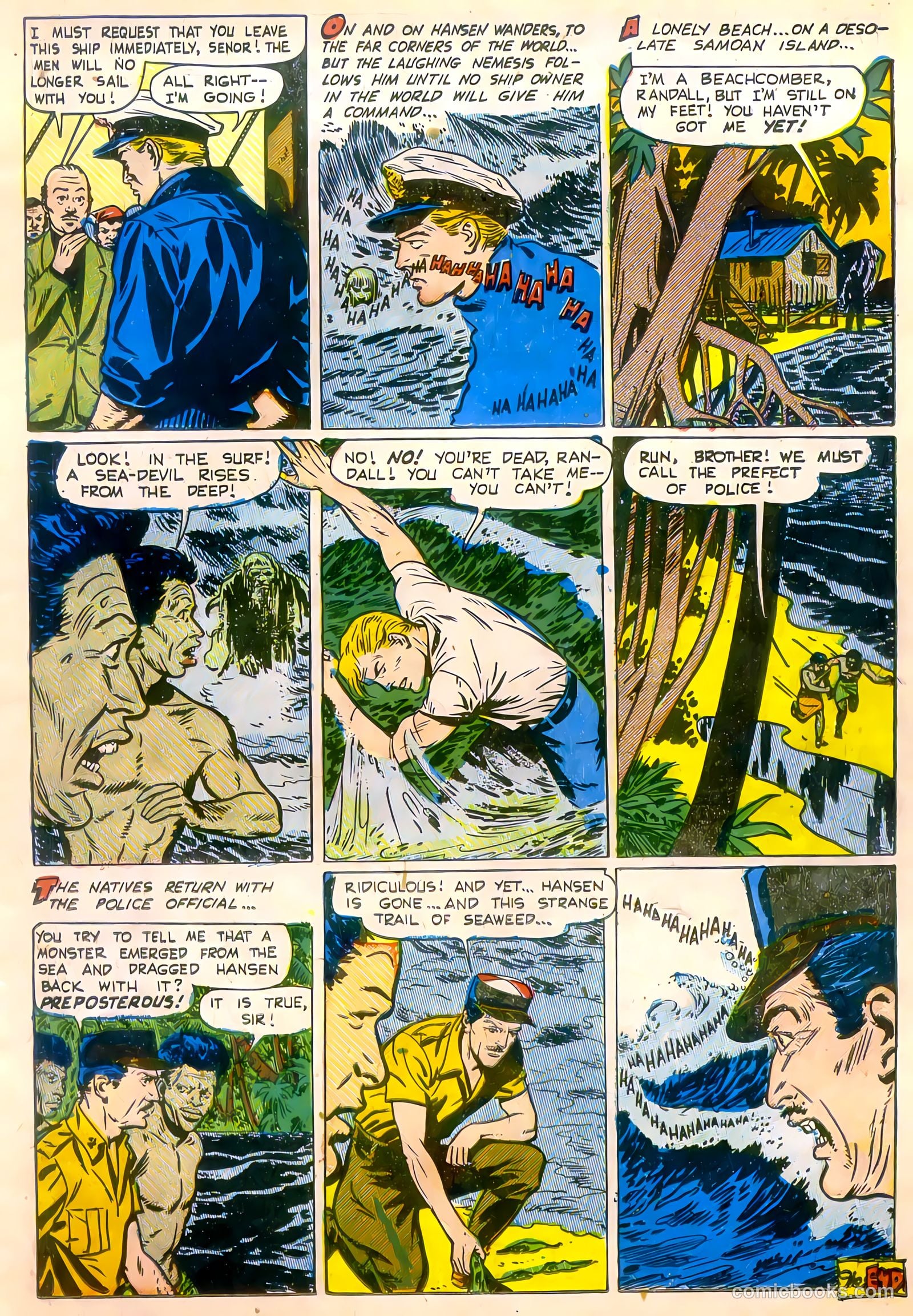 Adventures into Darkness #6 (1952) — page 24 of 37