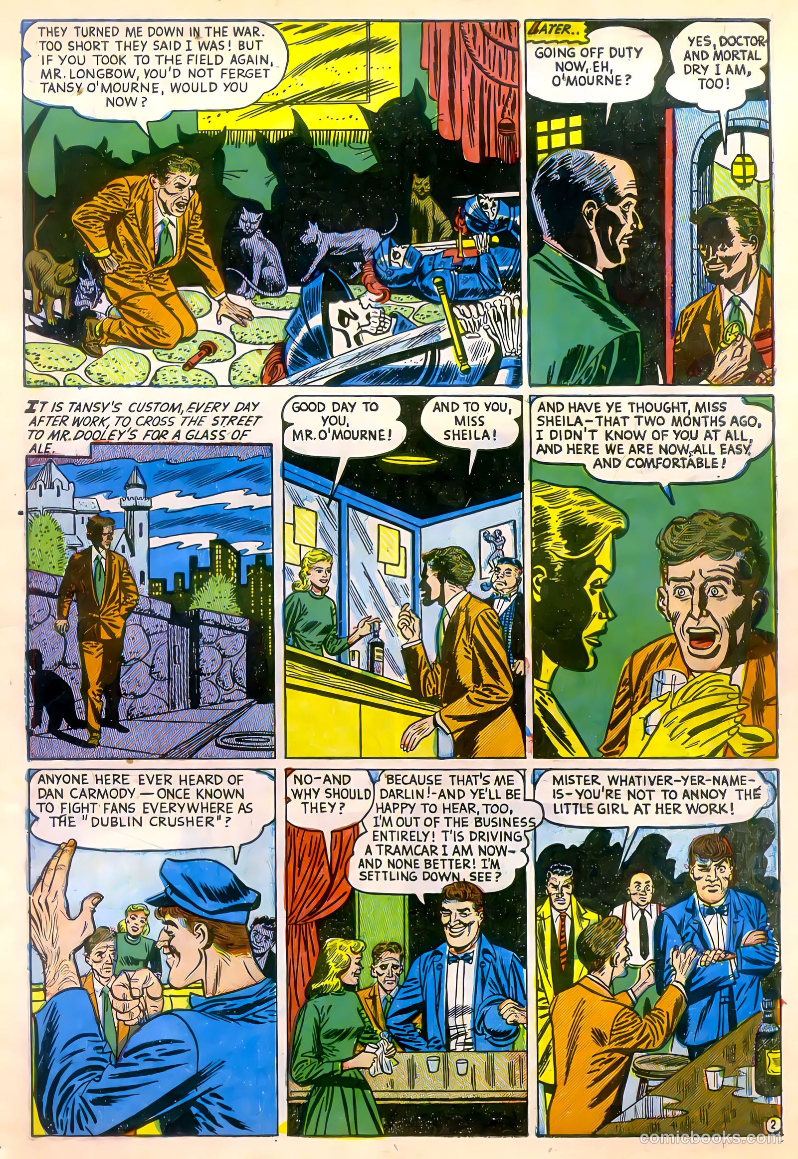 Adventures into Darkness #6 (1952) — page 28 of 37
