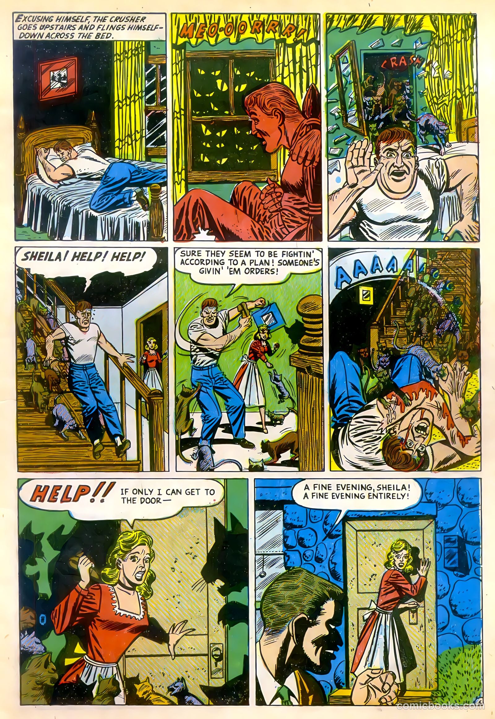 Adventures into Darkness #6 (1952) — page 32 of 37