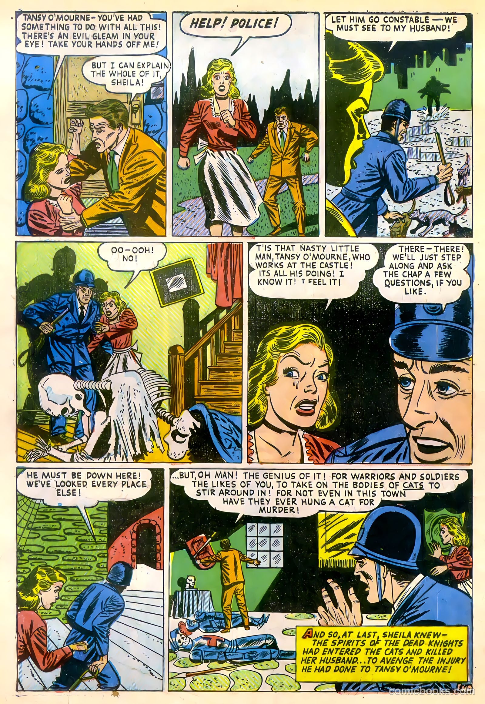 Adventures into Darkness #6 (1952) — page 33 of 37