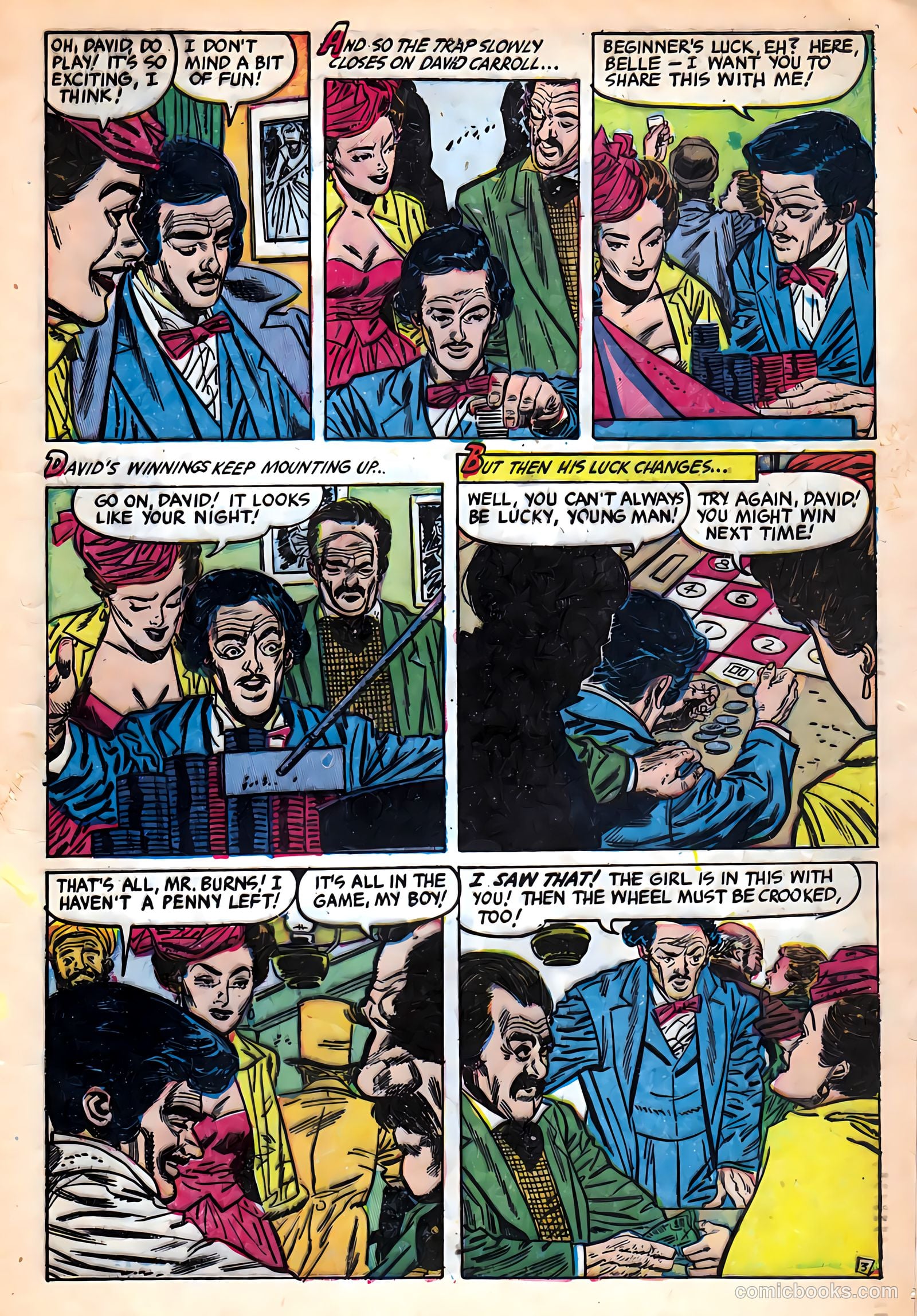 Adventures into Darkness #7 (1952) — page 5 of 36