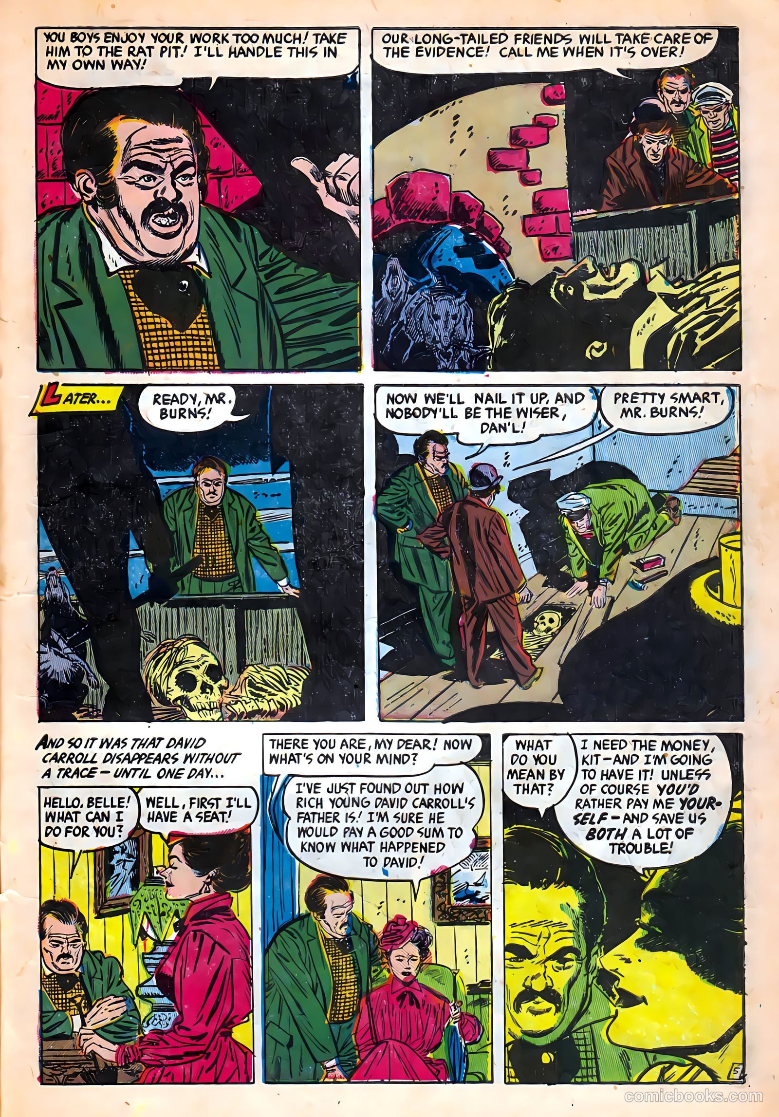 Adventures into Darkness #7 (1952) — page 7 of 36