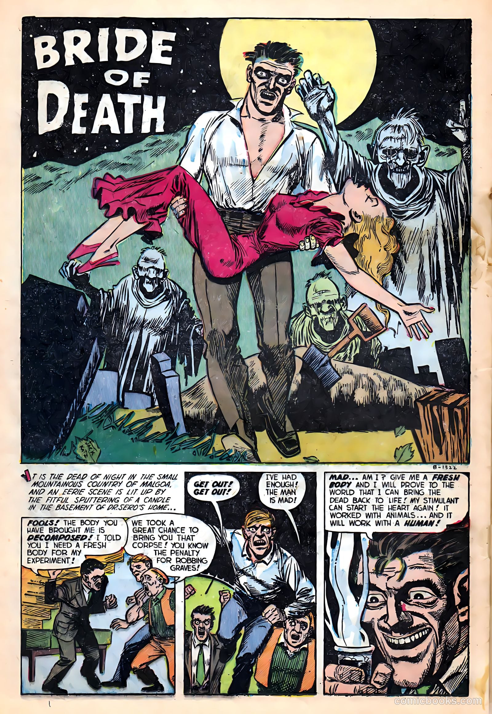 Adventures into Darkness #7 (1952) — page 20 of 36