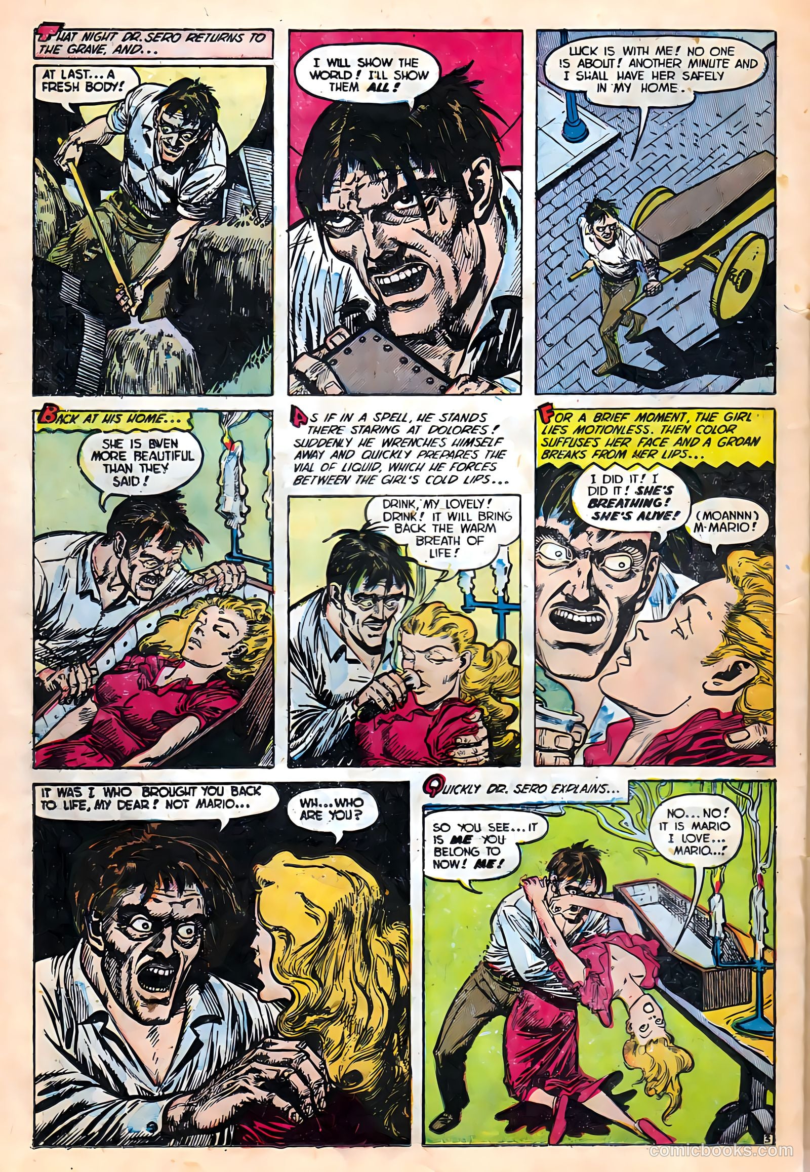Adventures into Darkness #7 (1952) — page 22 of 36