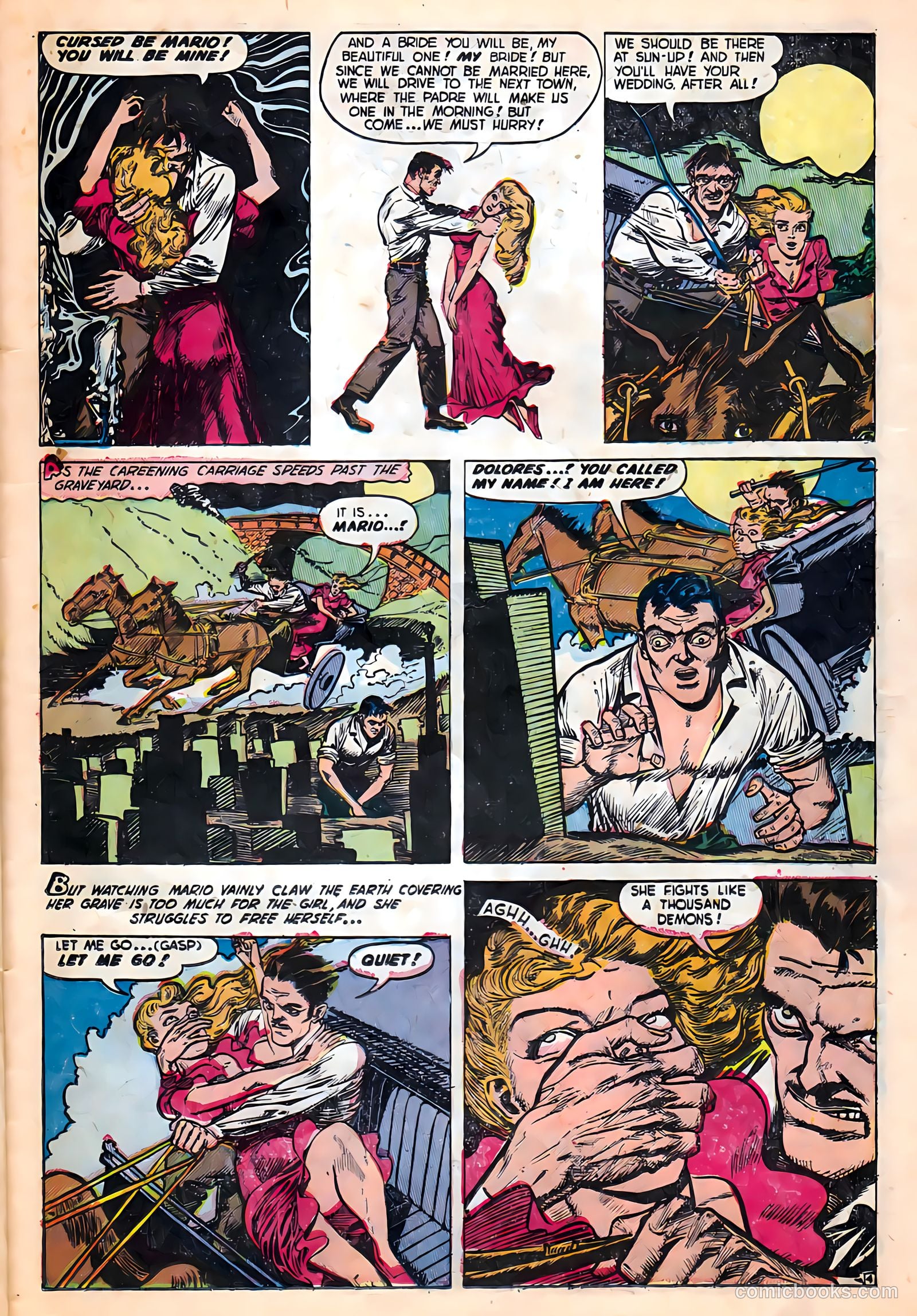 Adventures into Darkness #7 (1952) — page 23 of 36