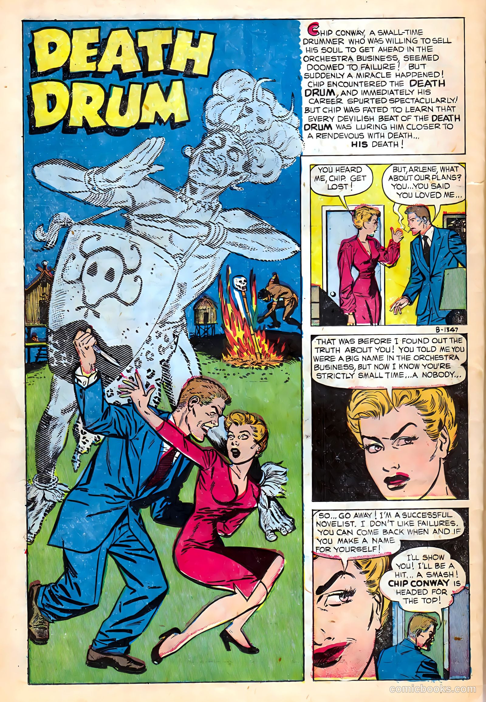 Adventures into Darkness #7 (1952) — page 26 of 36