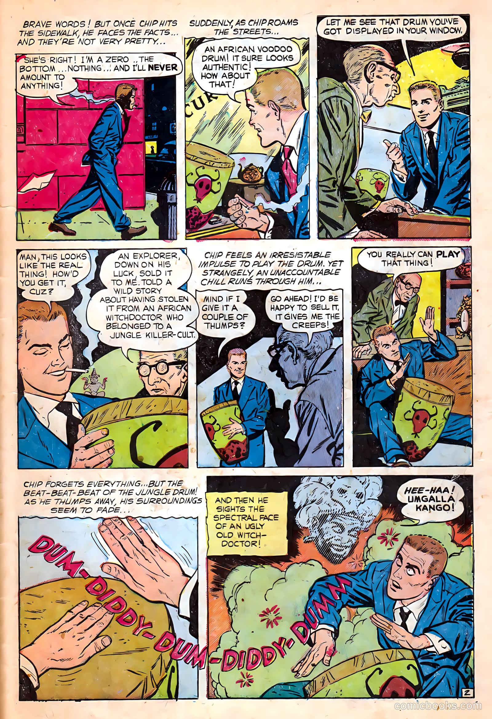 Adventures into Darkness #7 (1952) — page 27 of 36