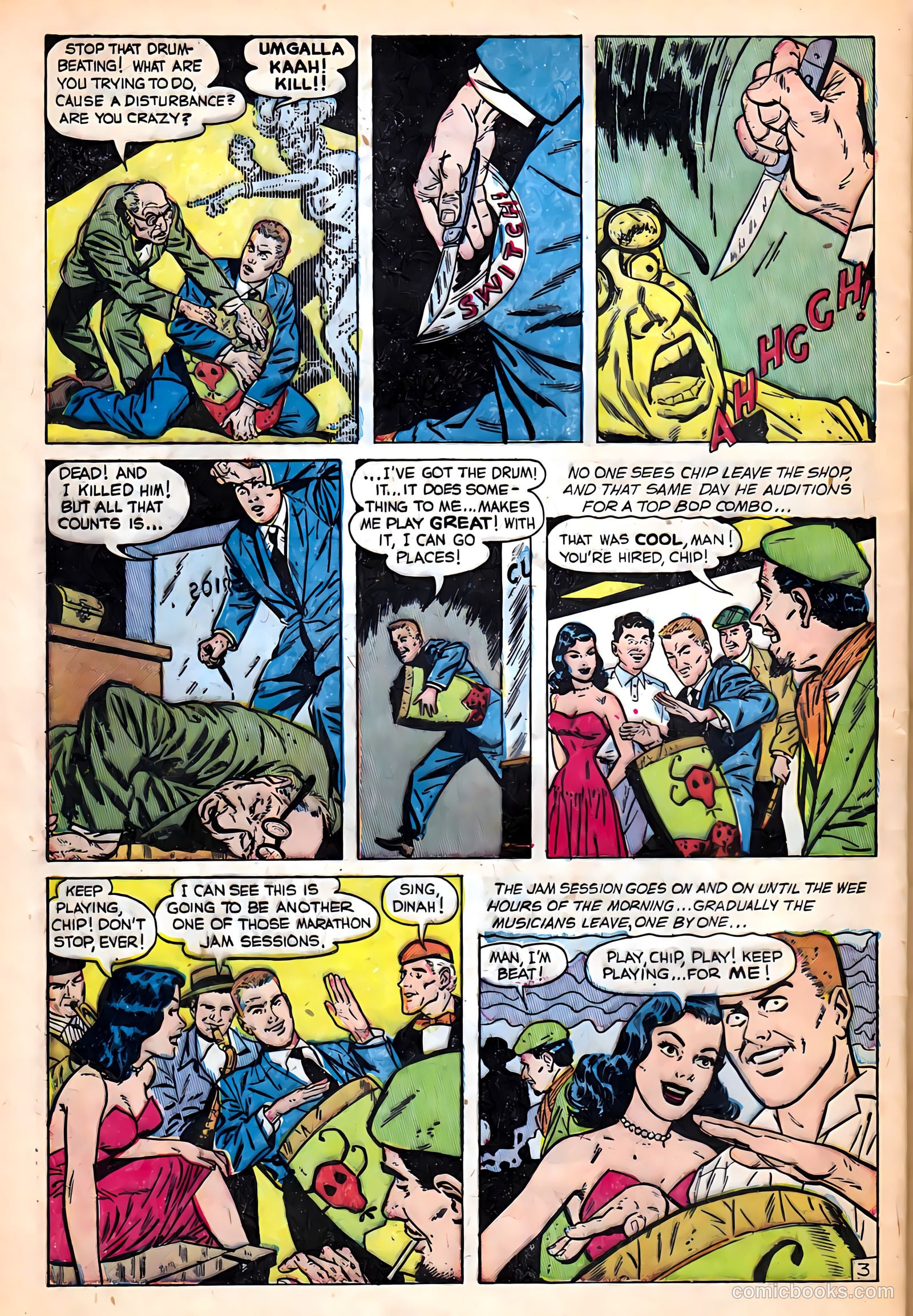 Adventures into Darkness #7 (1952) — page 28 of 36