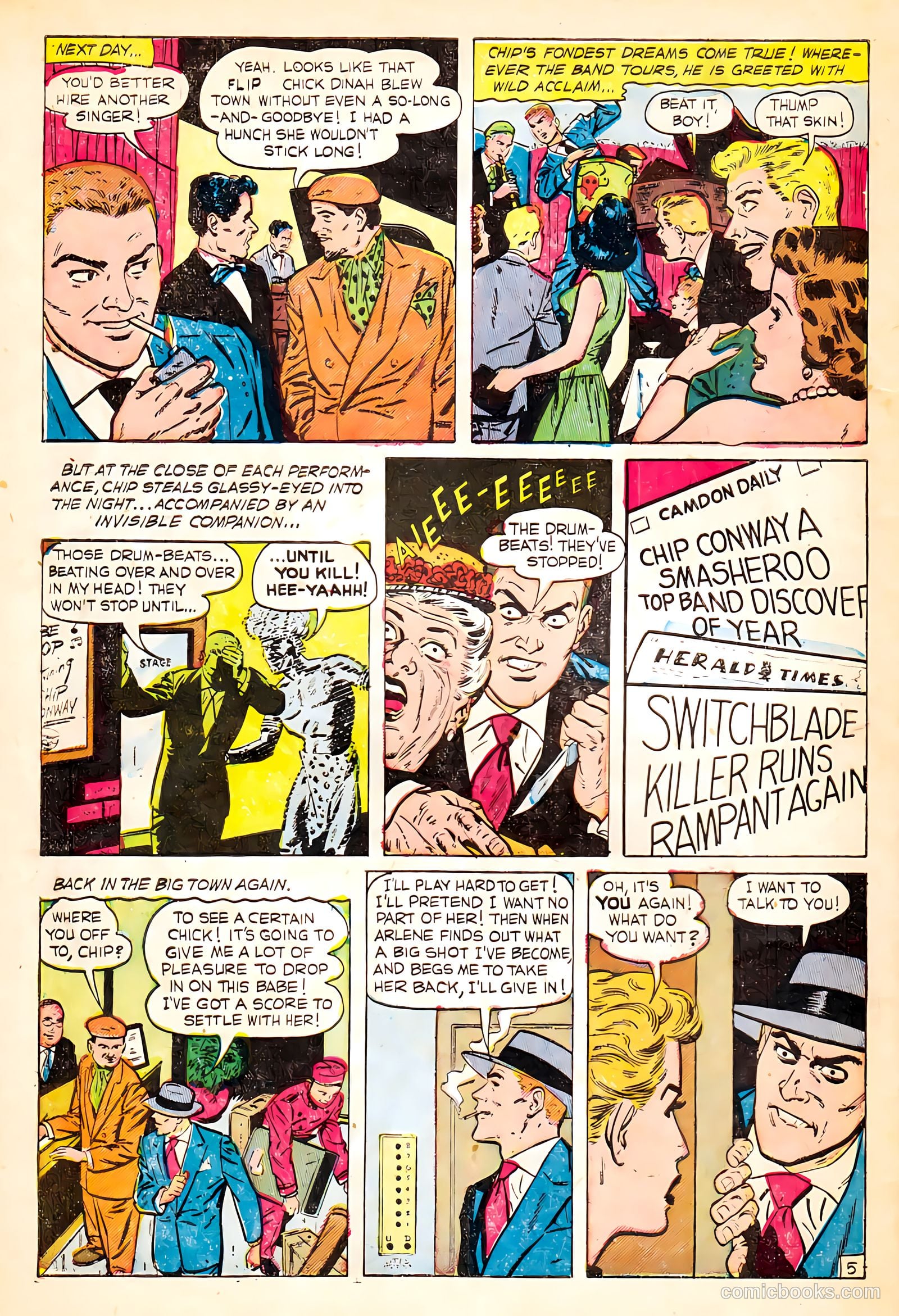 Adventures into Darkness #7 (1952) — page 30 of 36