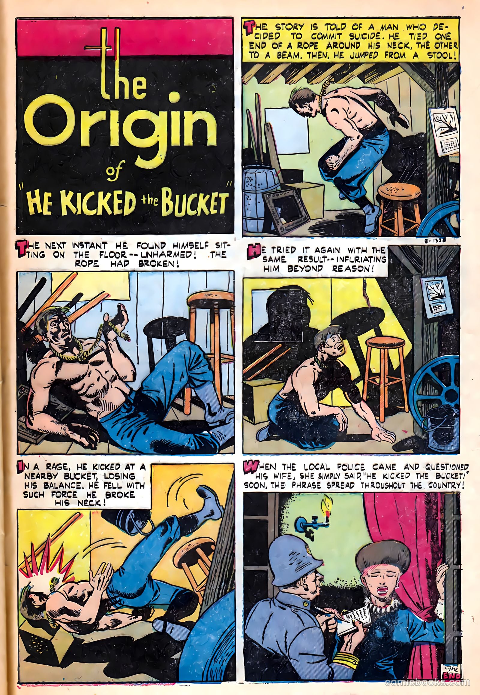 Adventures into Darkness #7 (1952) — page 33 of 36