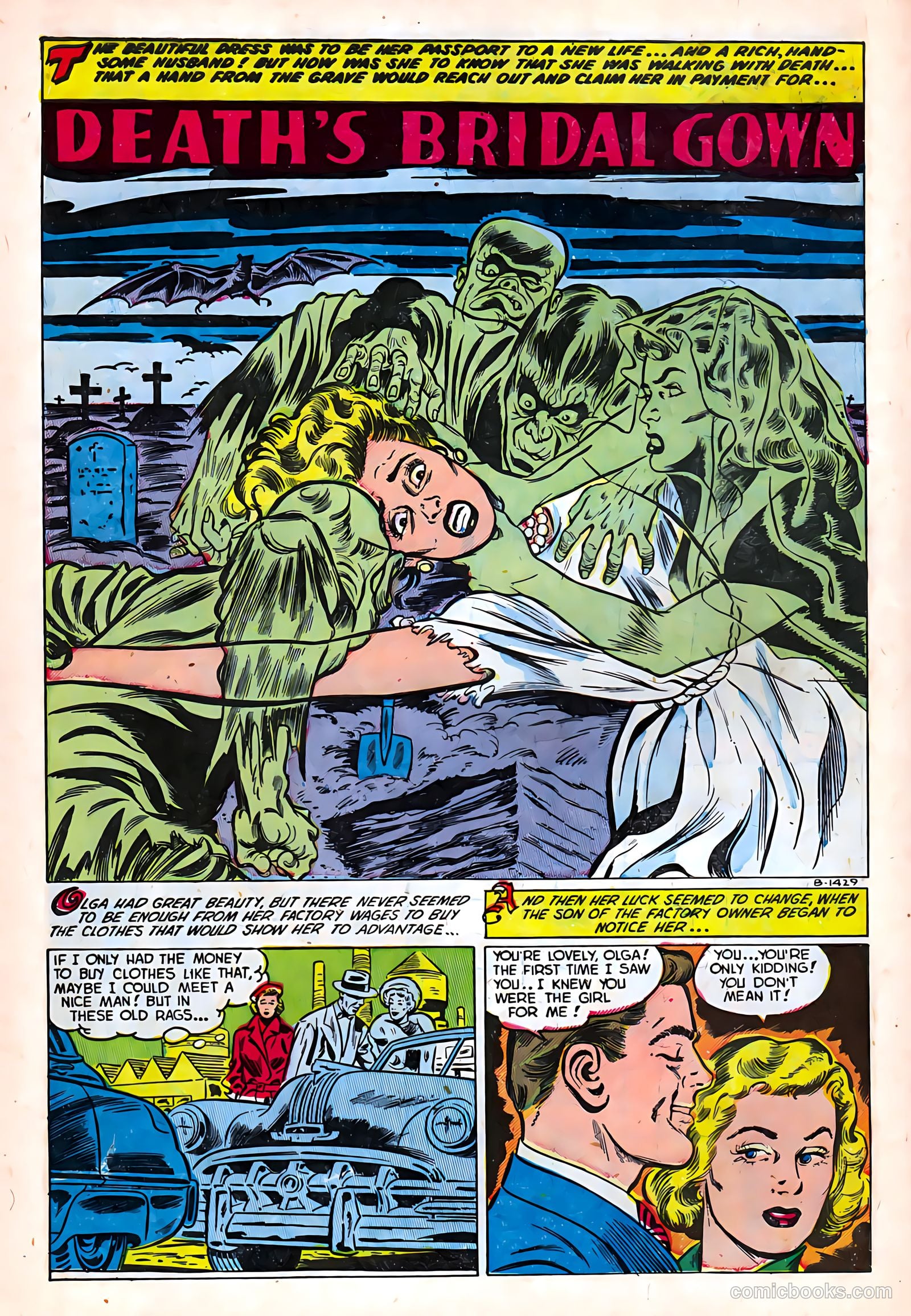 Adventures into Darkness #8 (1953) — page 10 of 36