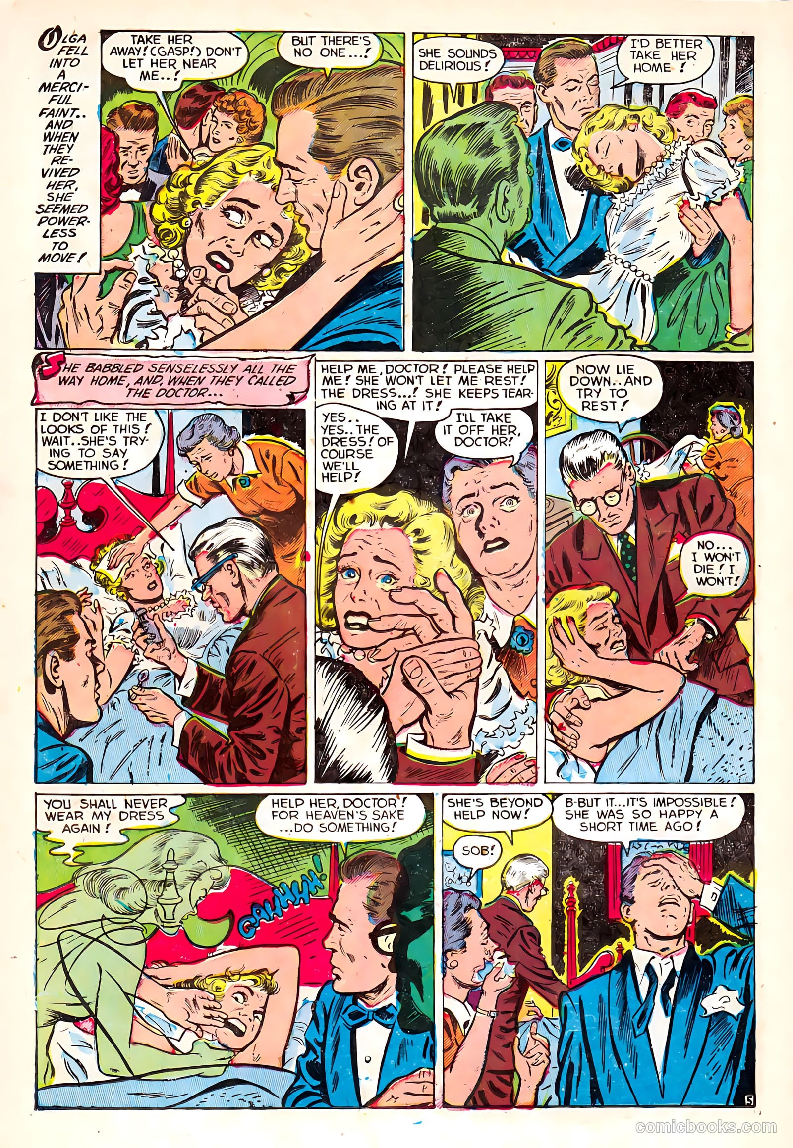 Adventures into Darkness #8 (1953) — page 14 of 36