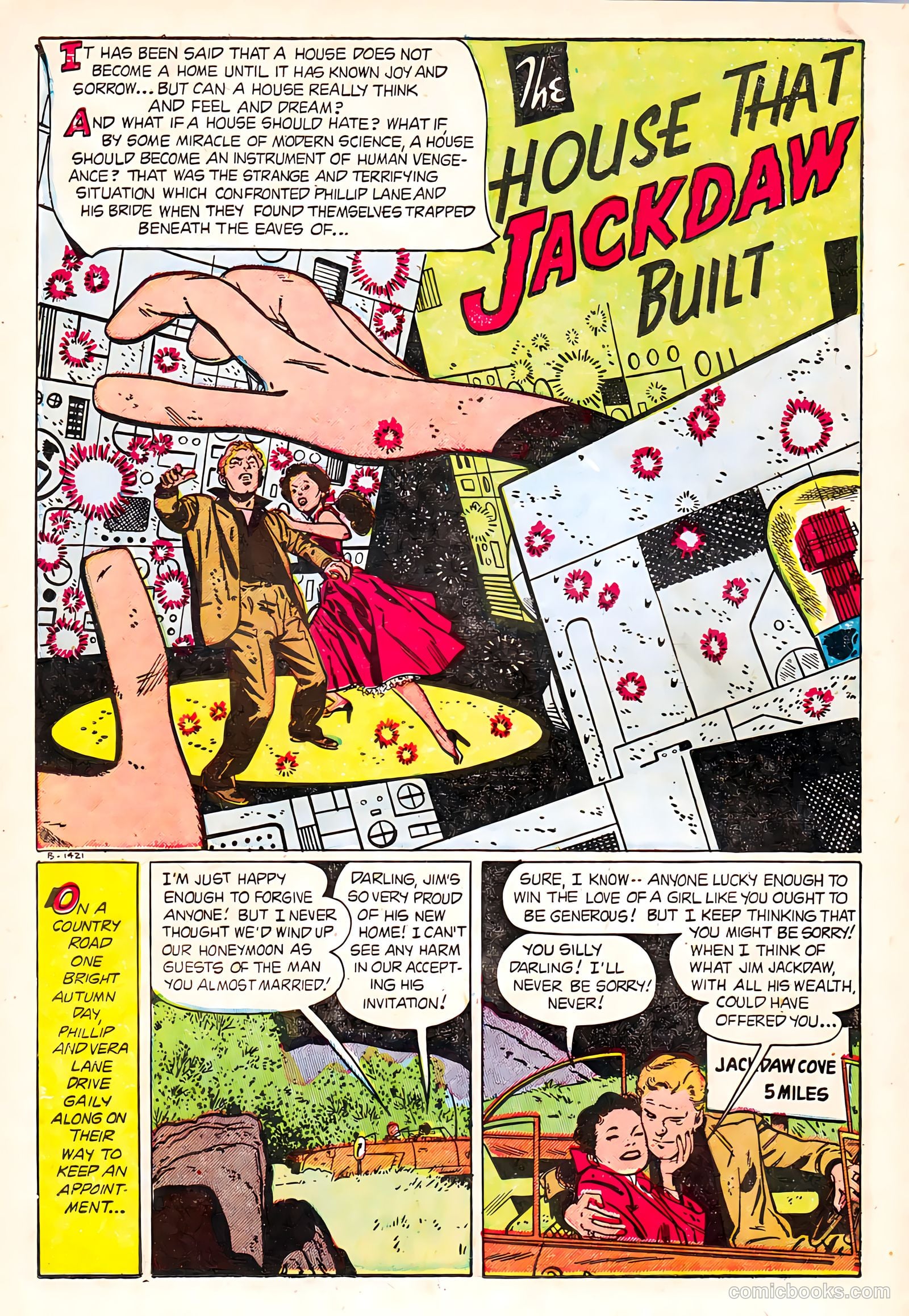 Adventures into Darkness #8 (1953) — page 18 of 36