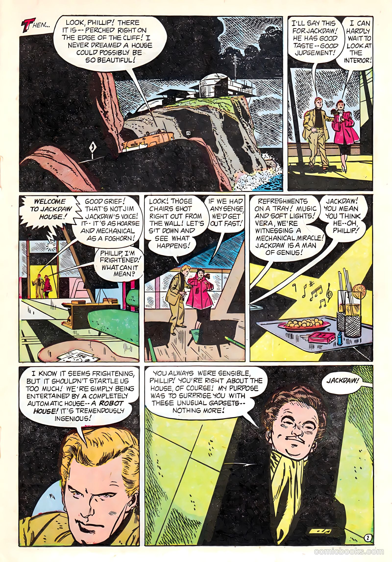 Adventures into Darkness #8 (1953) — page 19 of 36