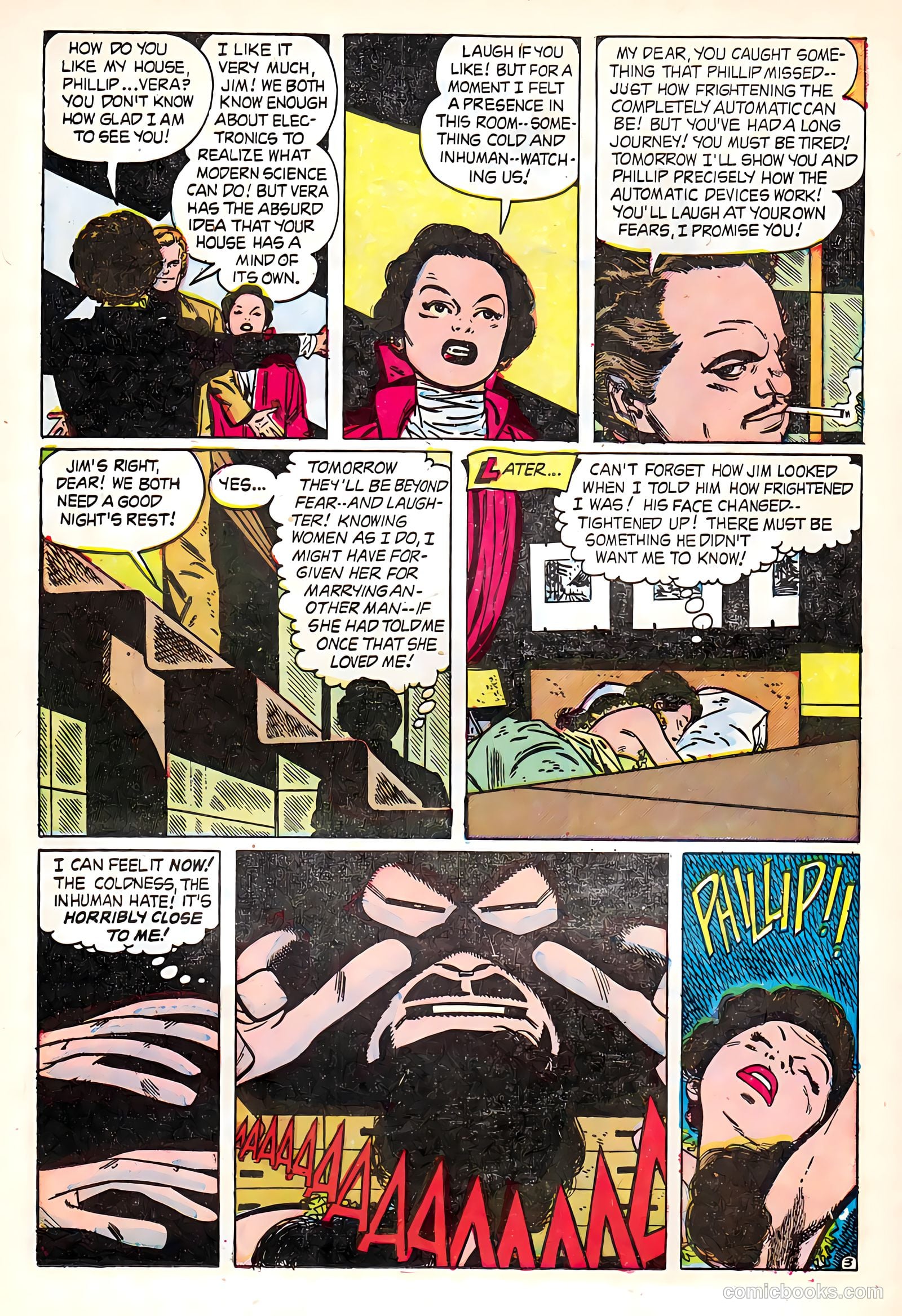 Adventures into Darkness #8 (1953) — page 20 of 36